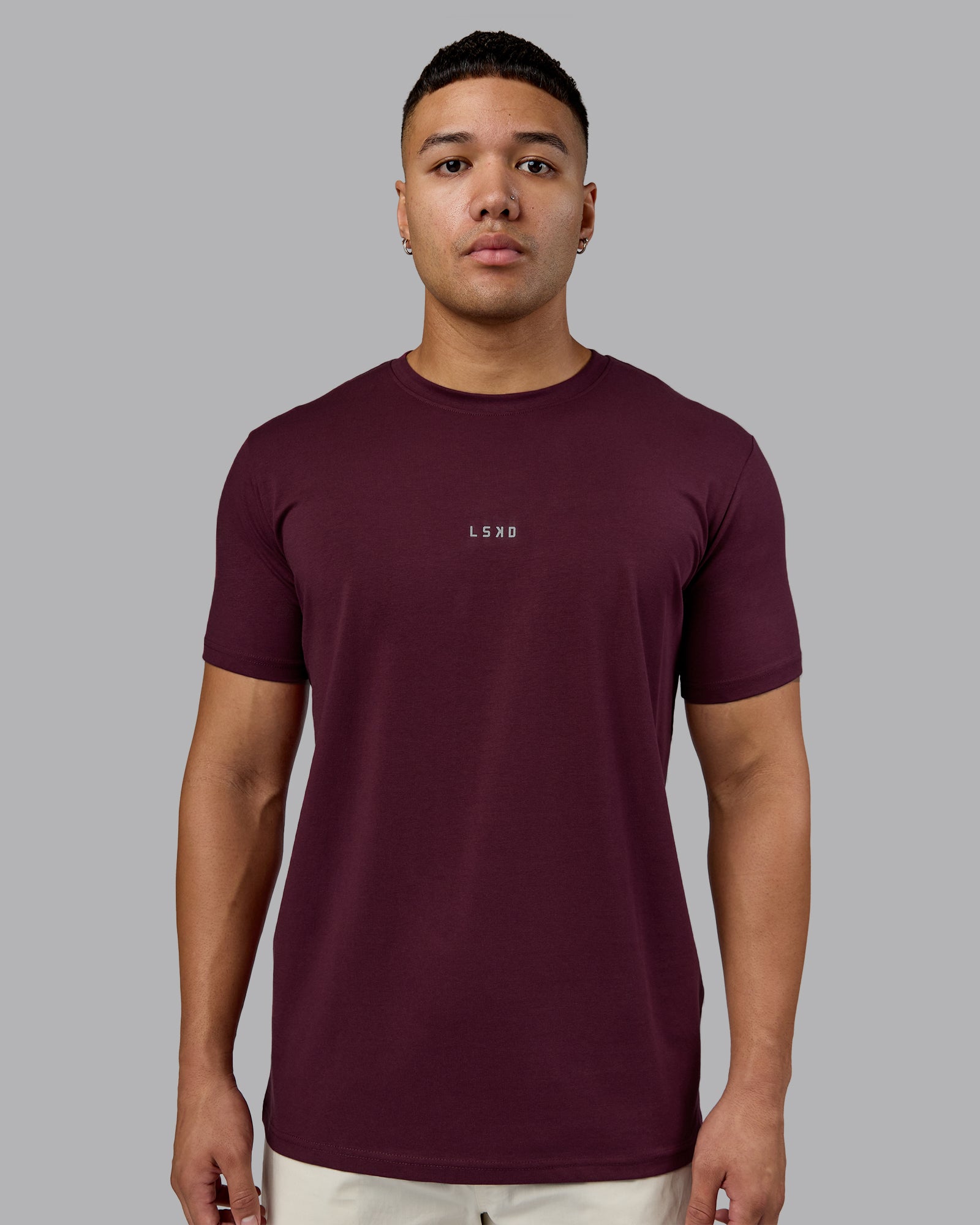 Base FLXCotton Tee - Cherry Lacquer