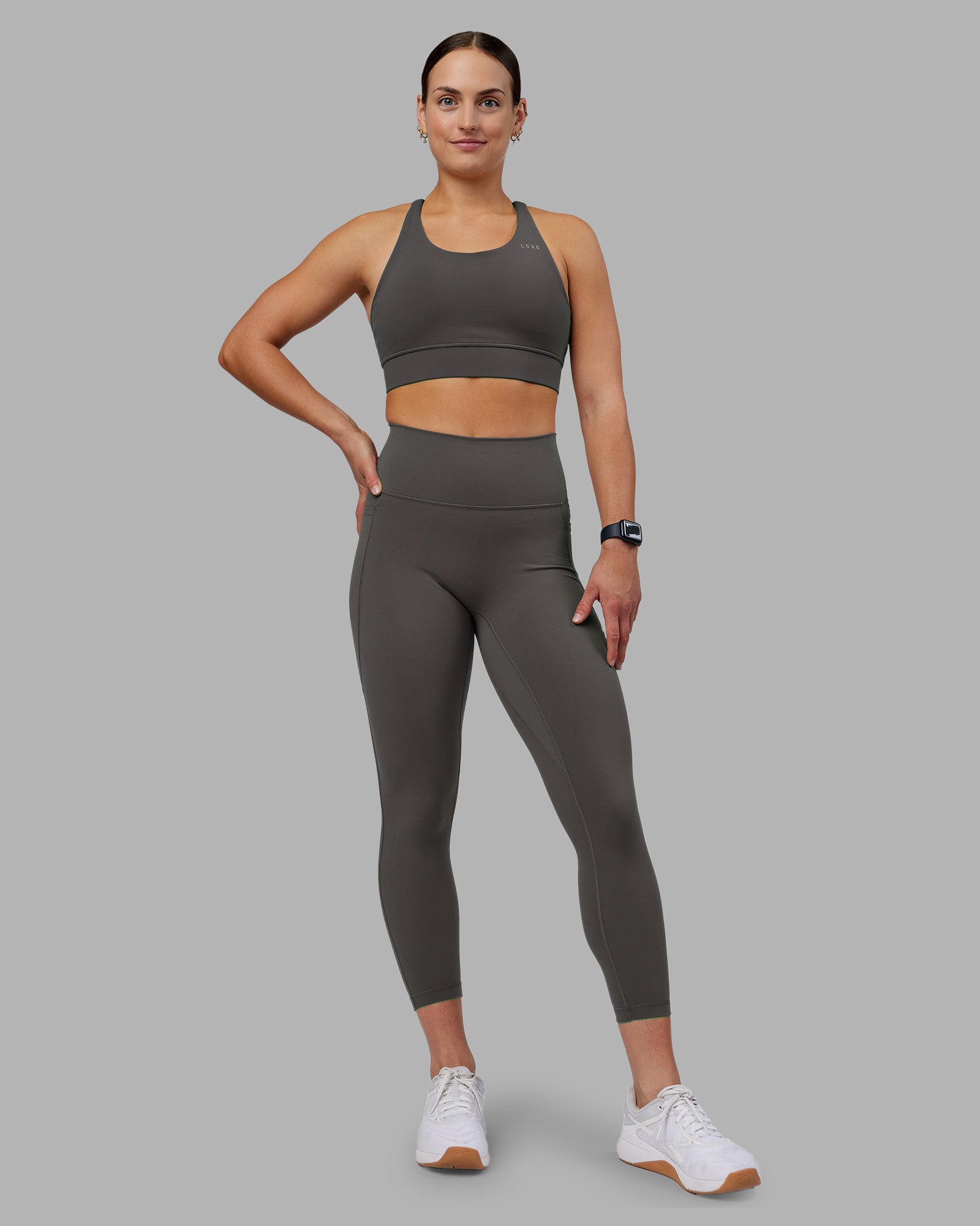 Fusion Ultra High-Rise 7/8 Legging Pockets - Dark Storm