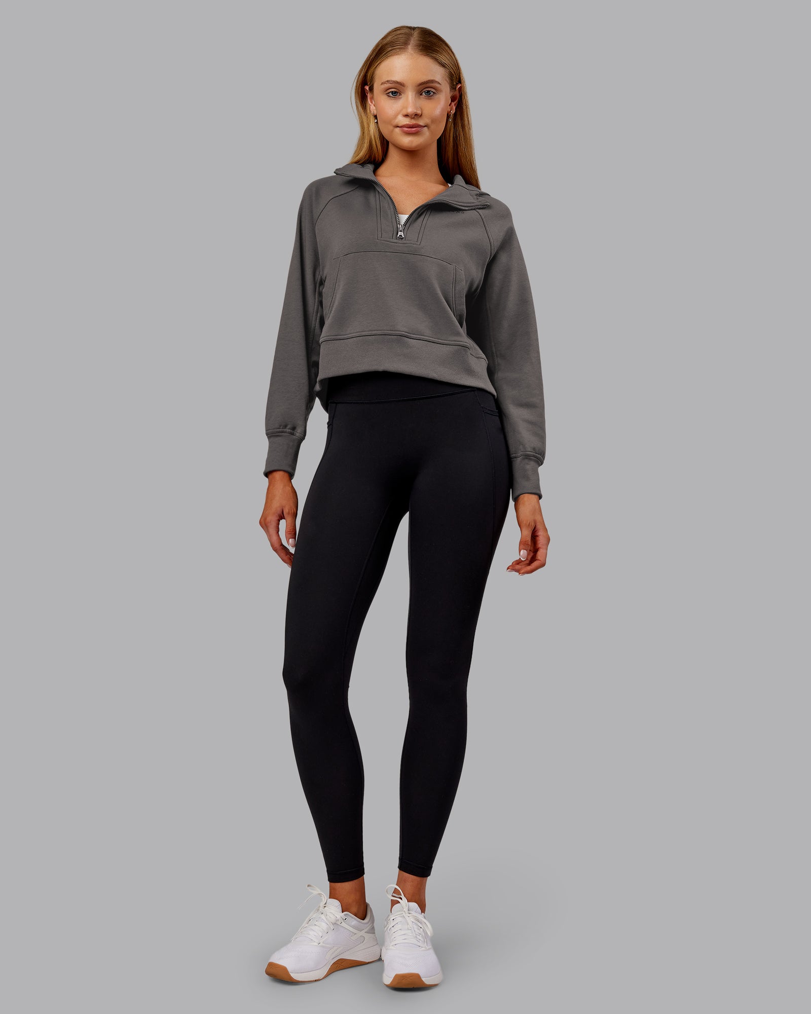 Pursue Mid-Weight Hoodie - Dark Storm