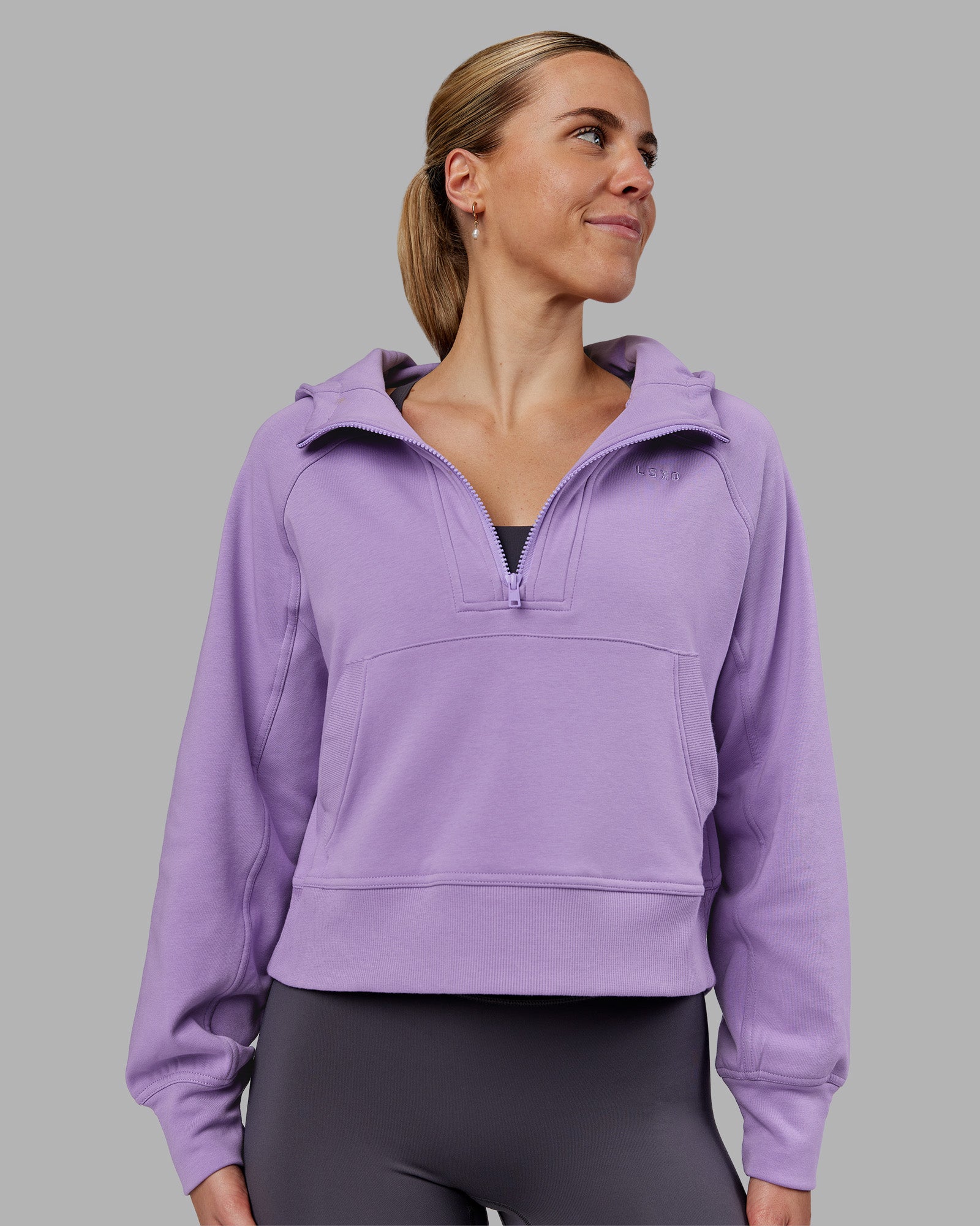 Pursue Mid-Weight Hoodie - Violet Ray