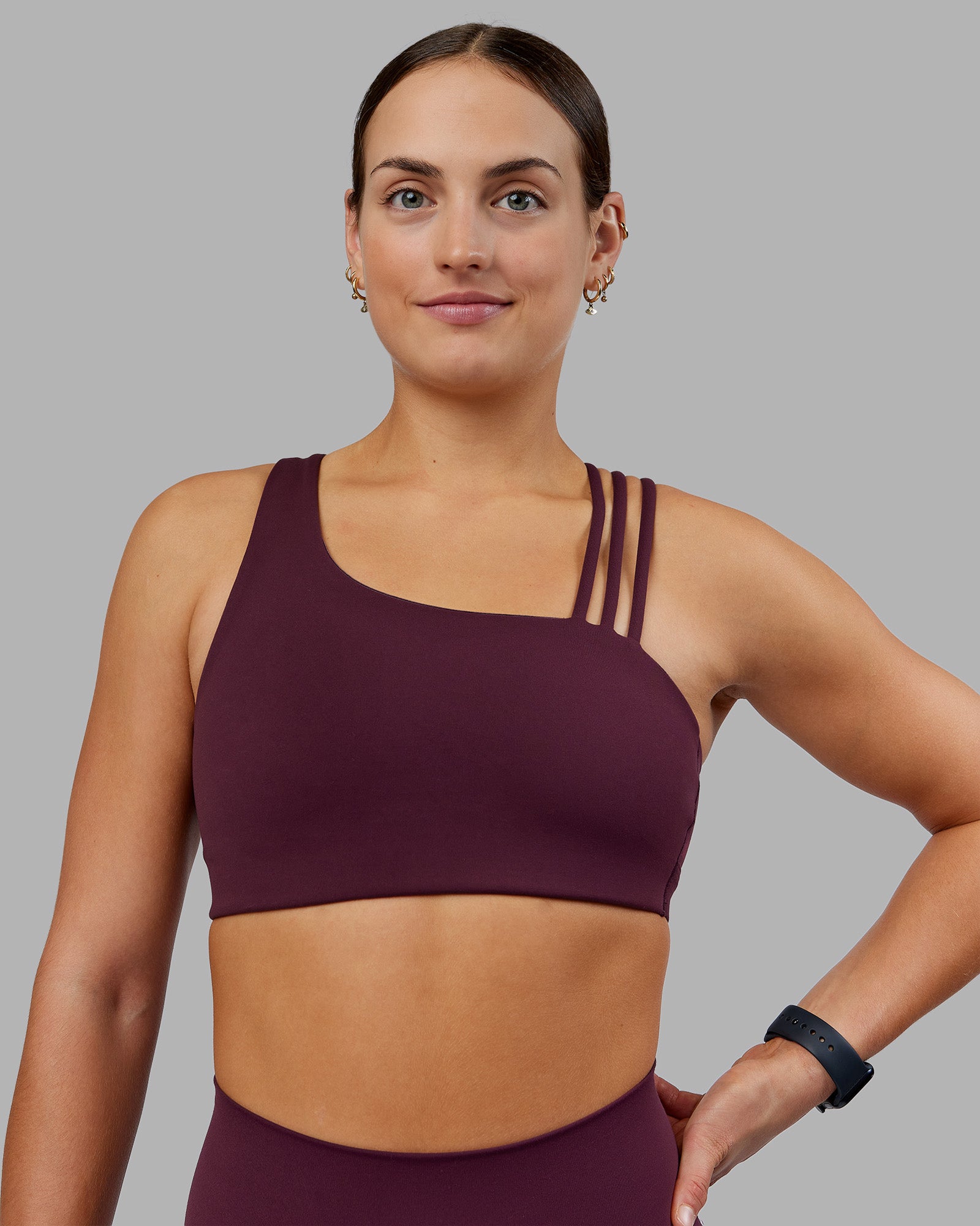 Galvanise Sports Bra 2.0 - Cherry Lacquer