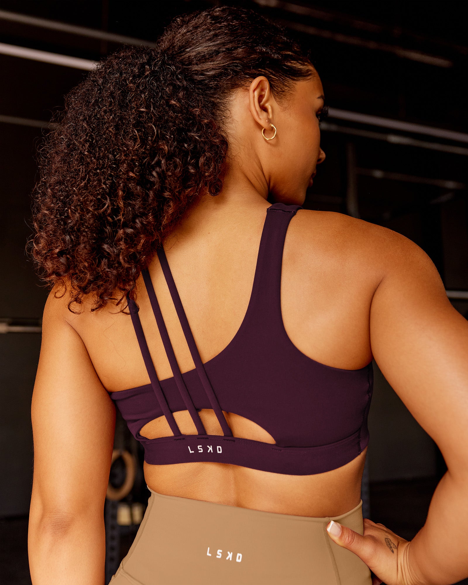 Galvanise Sports Bra 2.0 - Cherry Lacquer