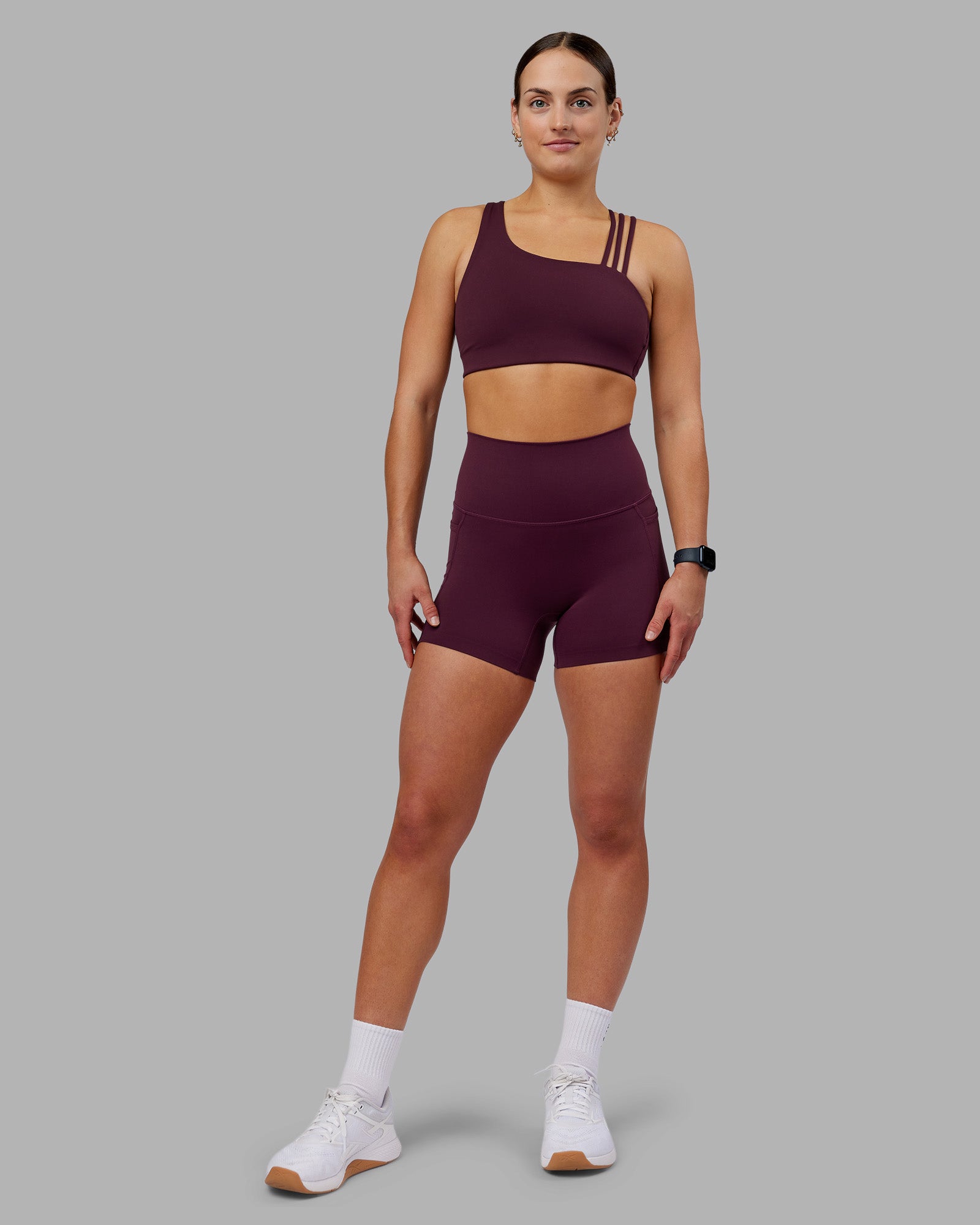 Galvanise Sports Bra 2.0 - Cherry Lacquer
