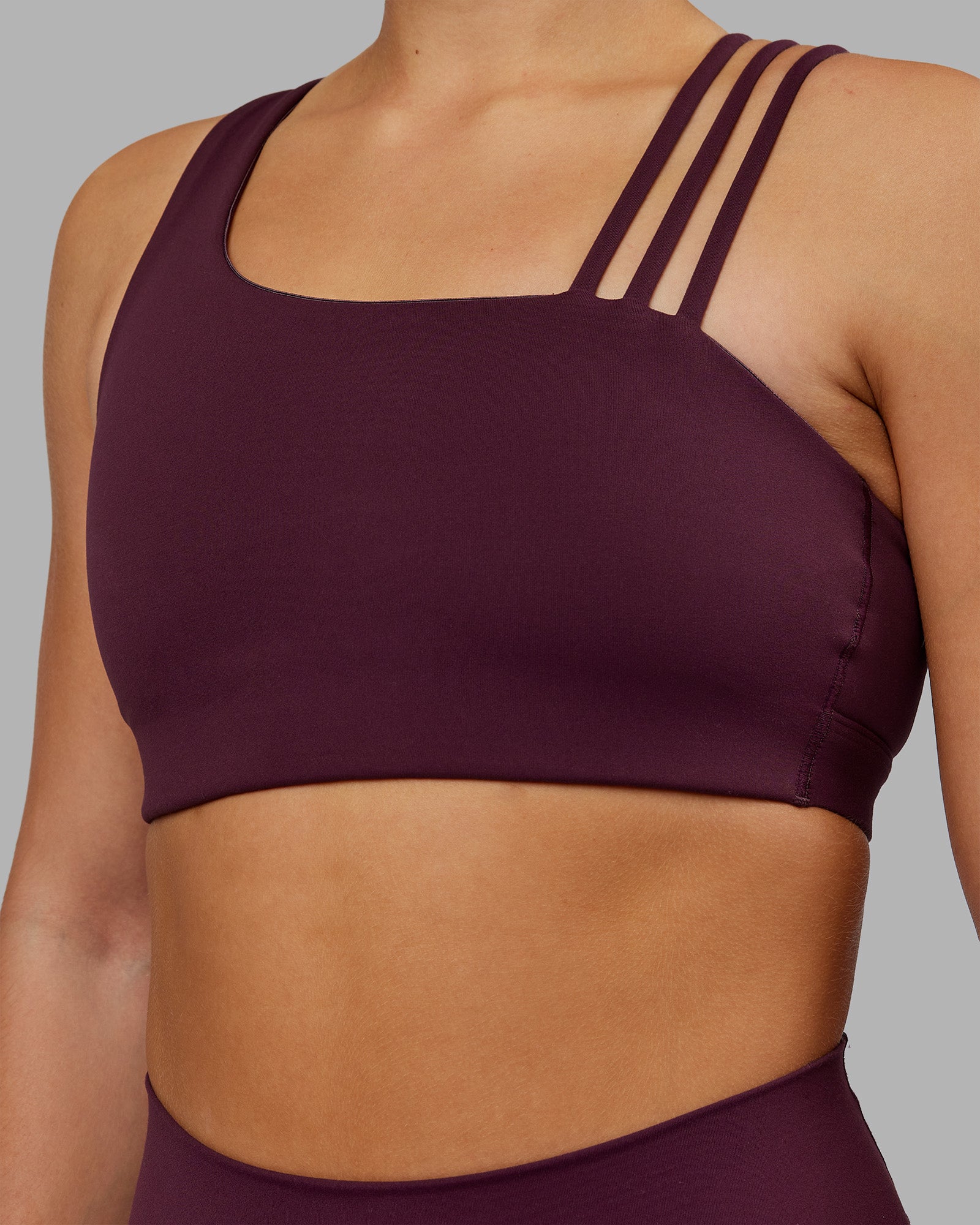 Galvanise Sports Bra 2.0 - Cherry Lacquer