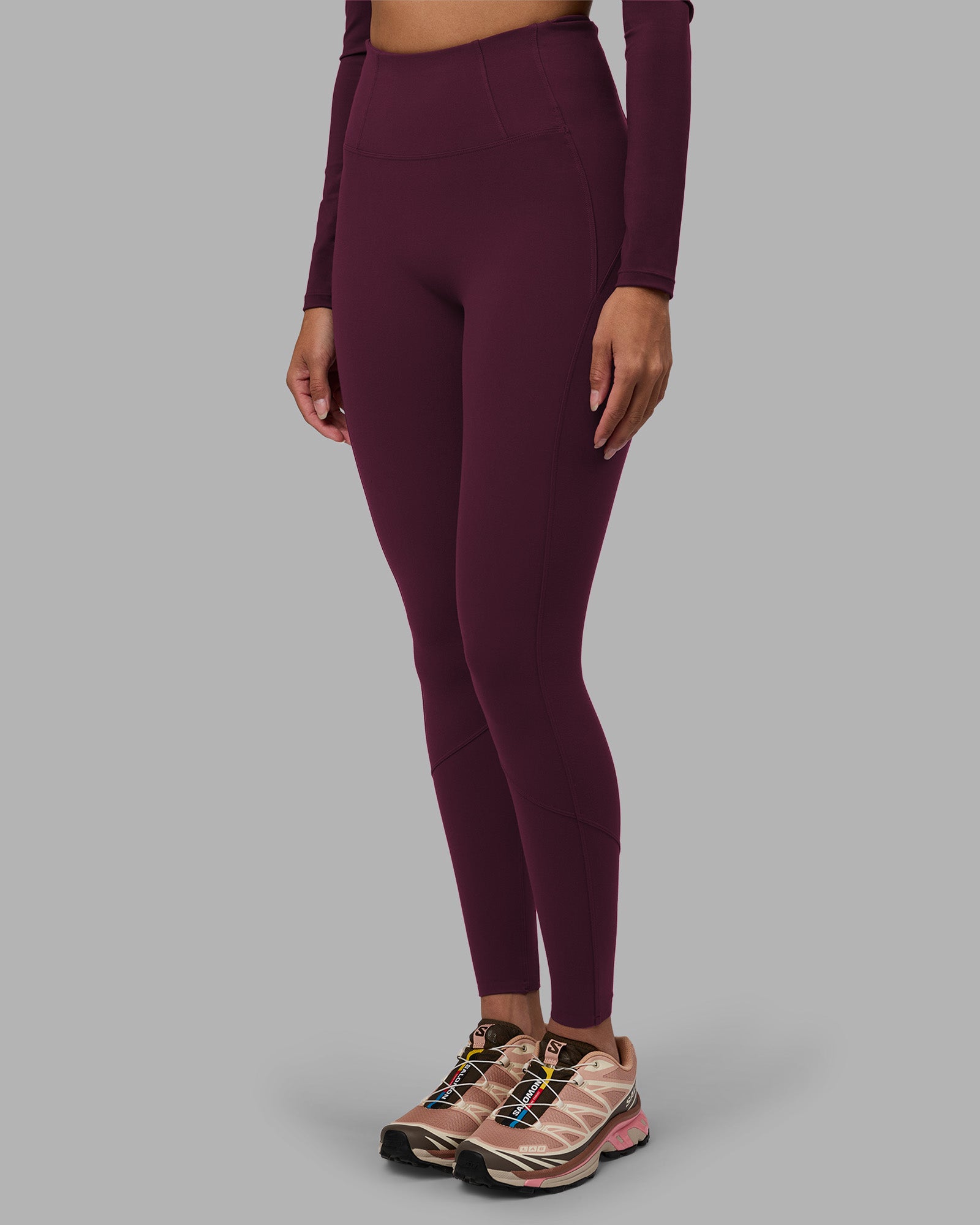 Progression Ultra High-Rise Full Length Legging - Cherry Lacquer