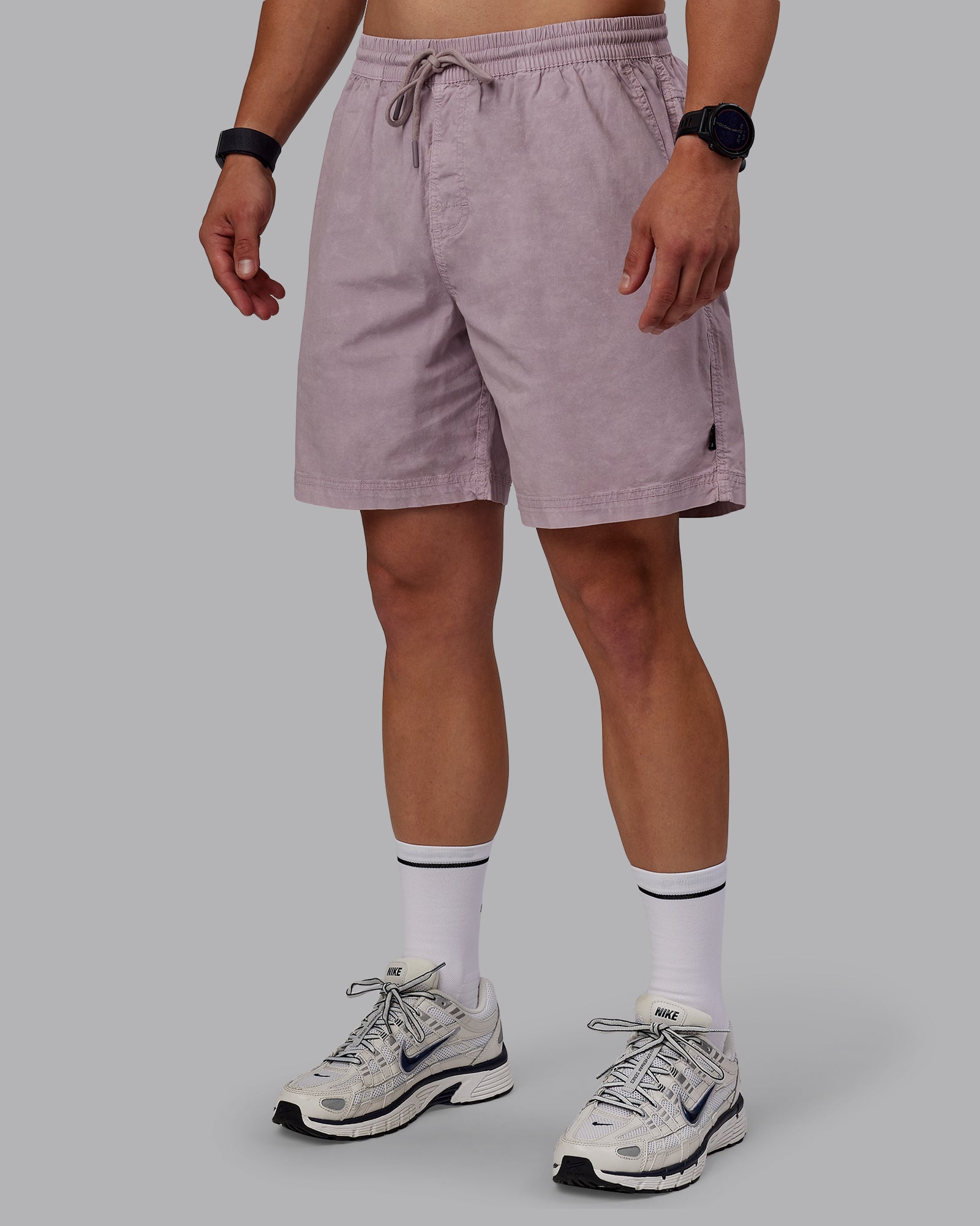 Washed Daily Short 7" - Greyish Purple
