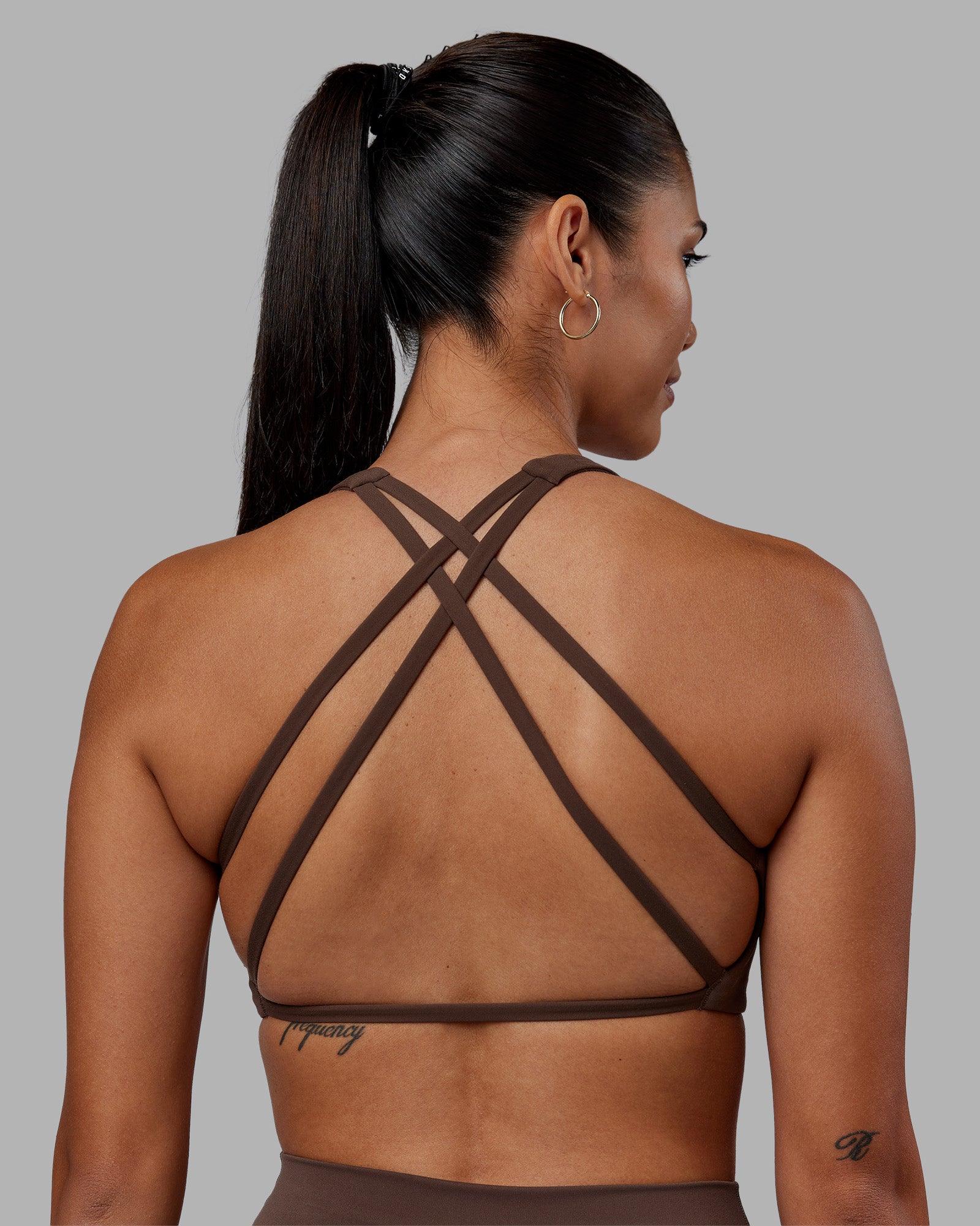 Aspire Sports Bra - Chocolate Martini
