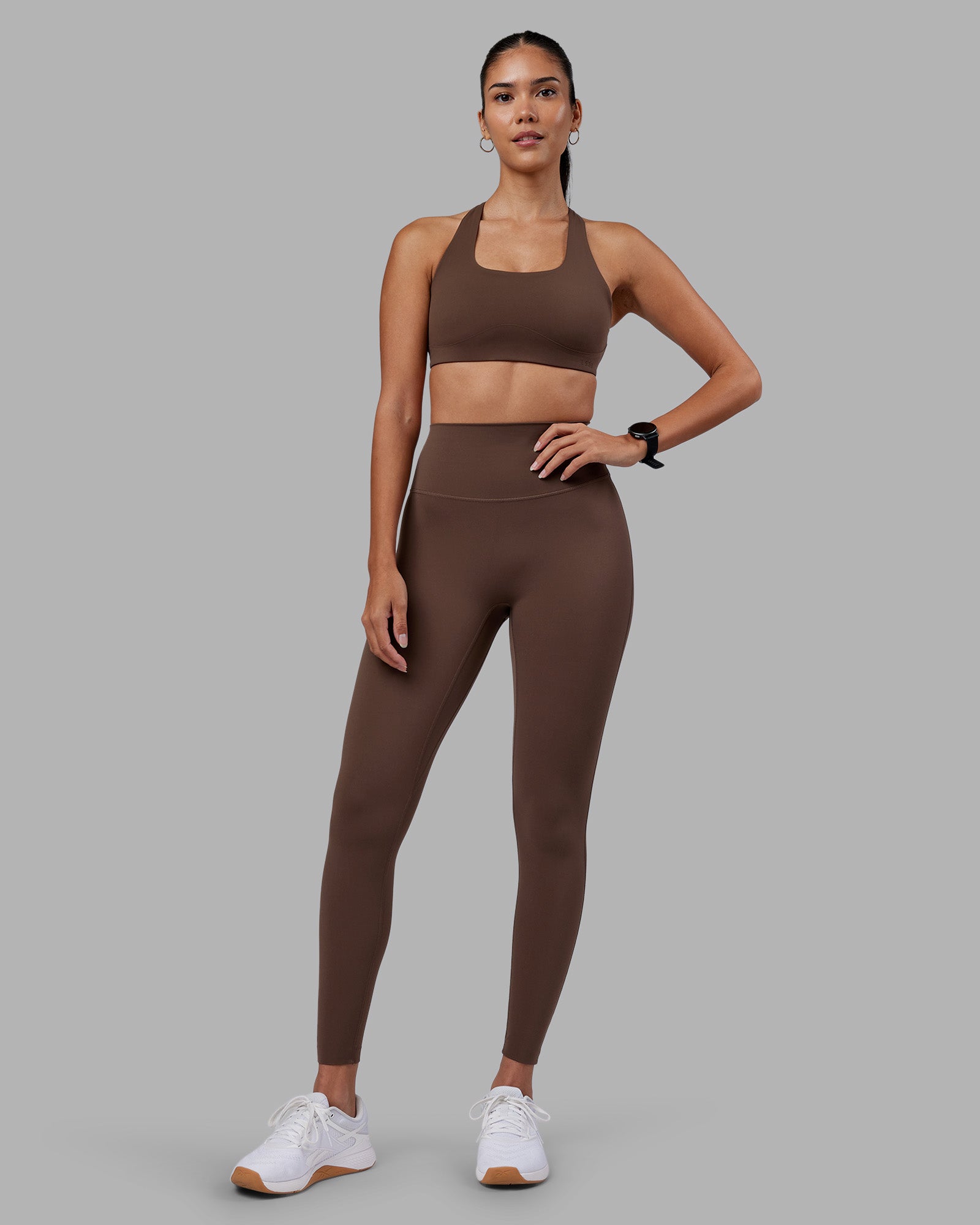 Elixir Ultra High-Rise Full Length Legging - Chocolate Martini