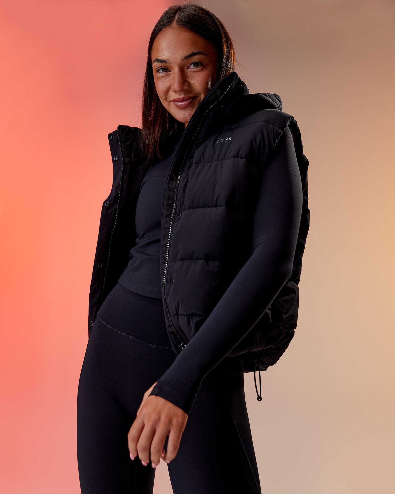 Go-To Puffer Vest - Black