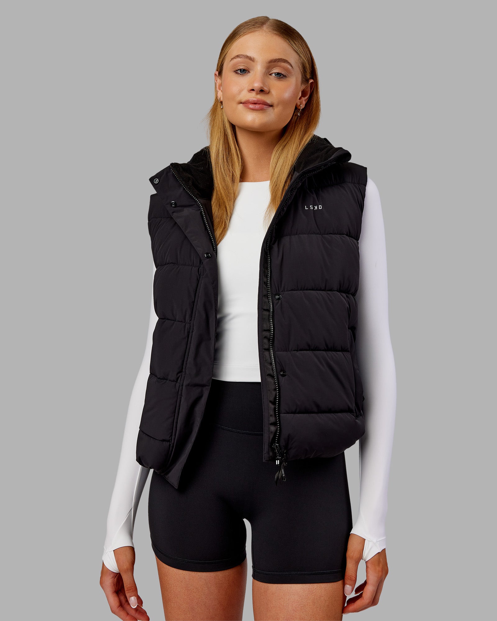 Go-To Puffer Vest - Black