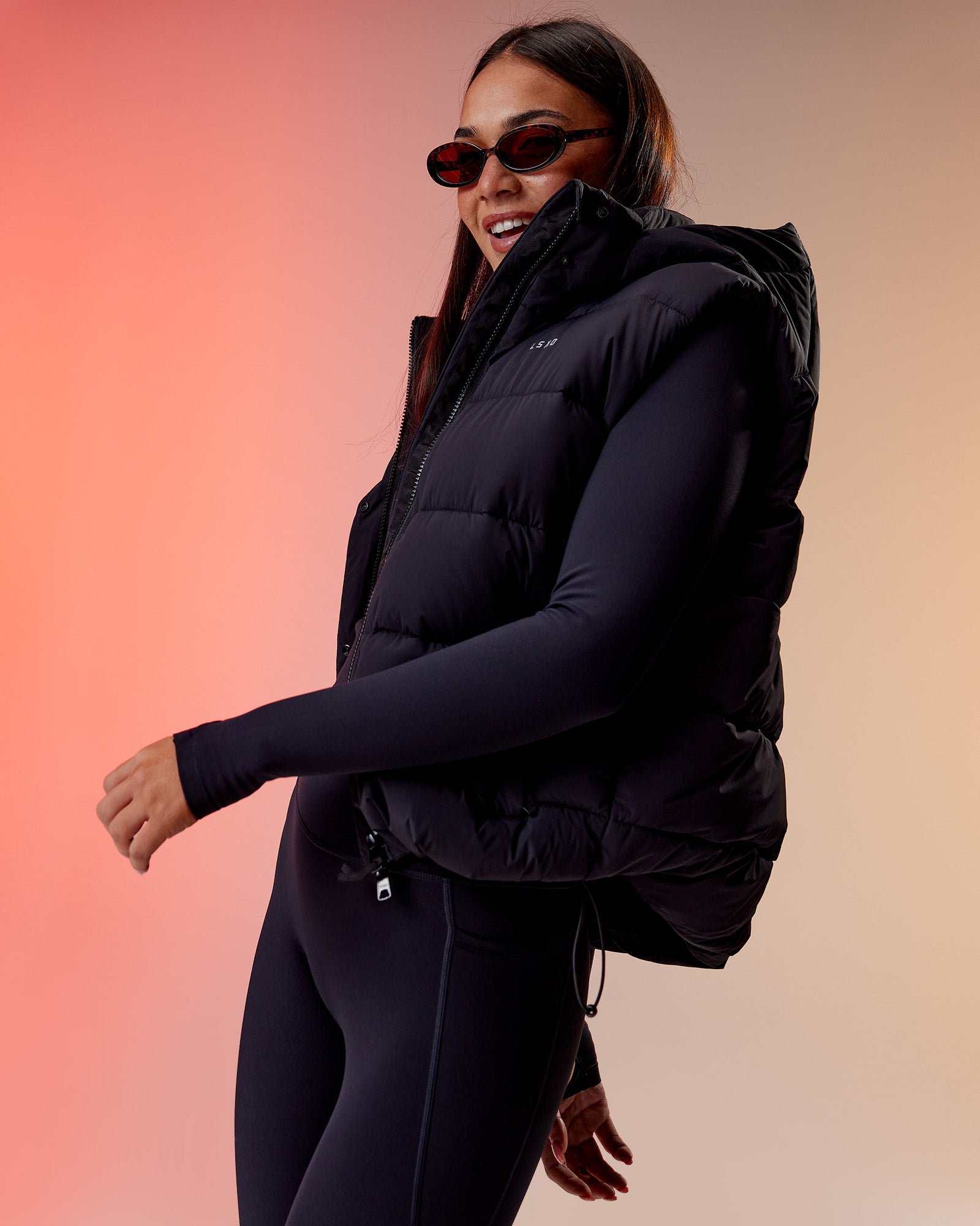 Go-To Puffer Vest - Black