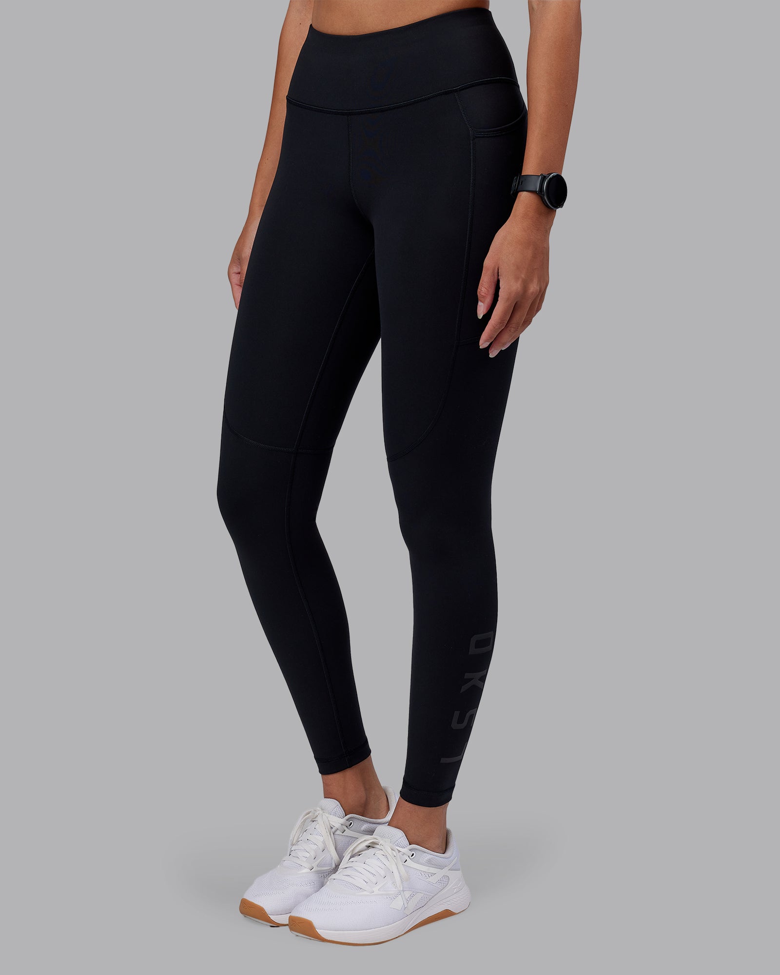 Rep Ultra High-Rise Full Length Legging Pockets - Black-Black