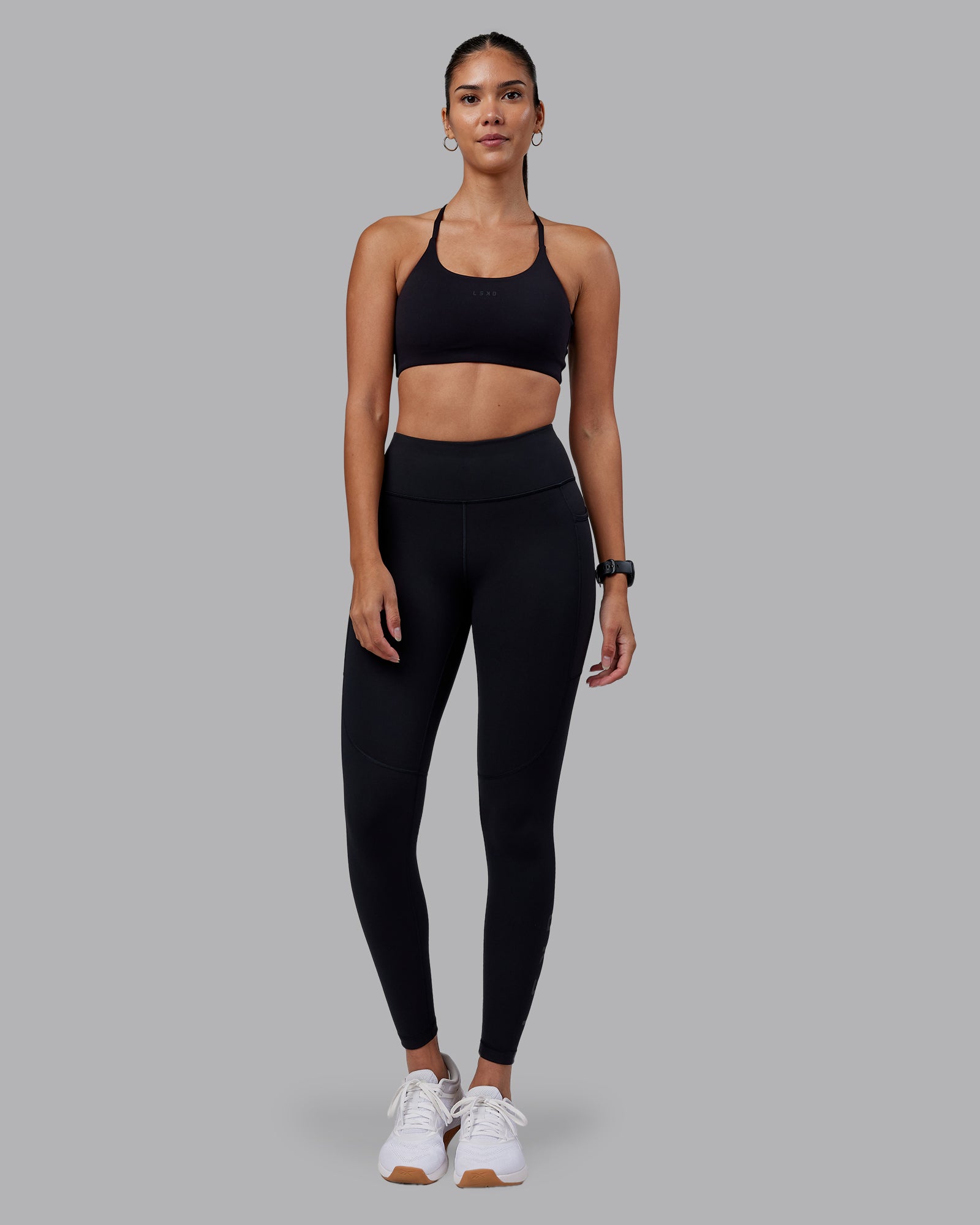 Rep Ultra High-Rise Full Length Legging Pockets - Black-Black