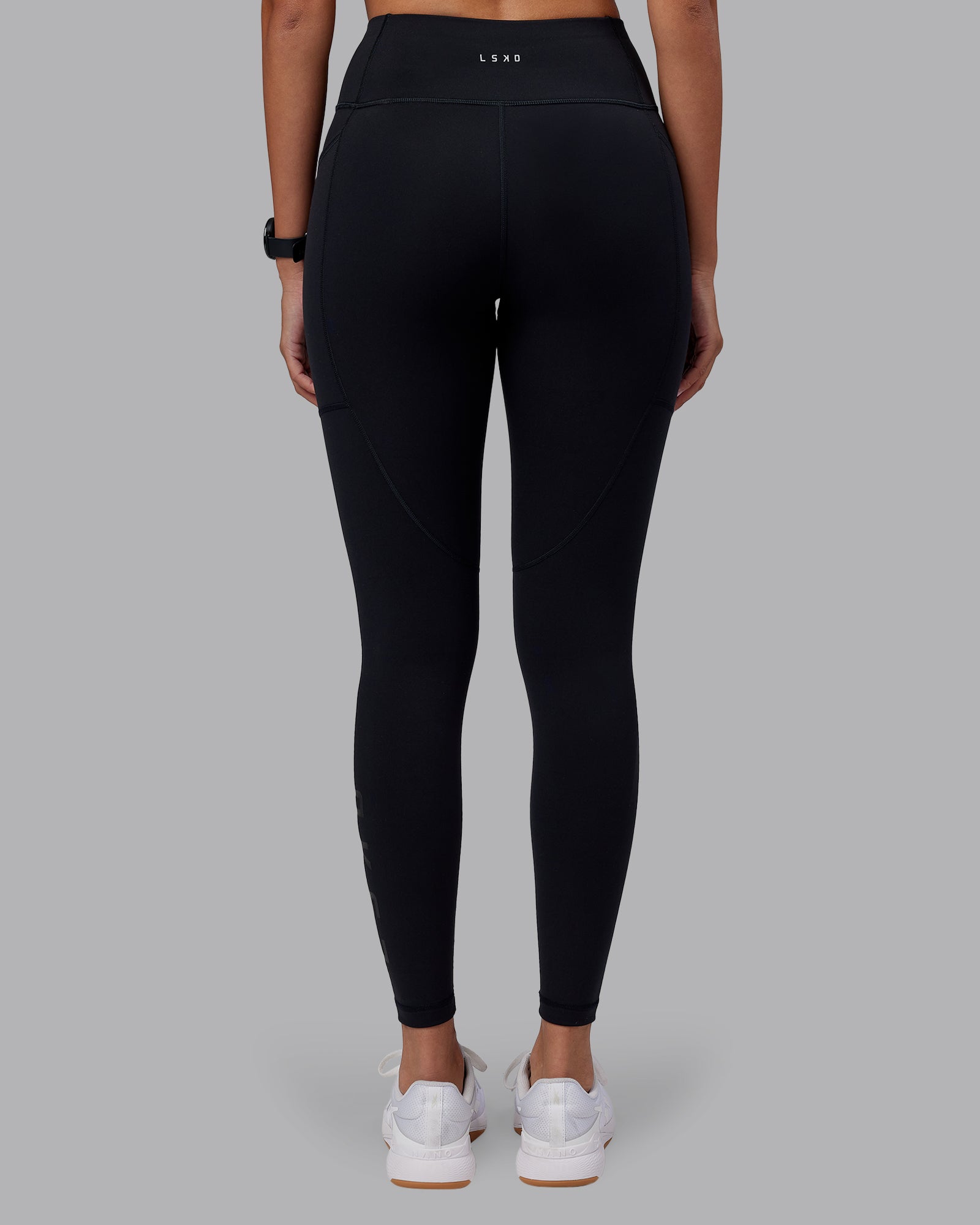 Rep Ultra High-Rise Full Length Legging Pockets - Black-Black