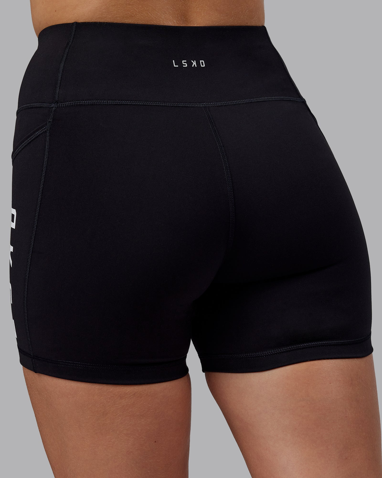Rep Ultra High-Rise 4" Short Pockets - Black-White