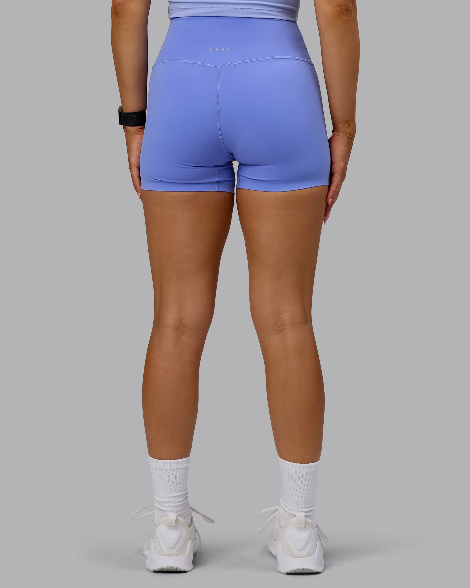Elixir Ultra High-Rise 4" Short - Indulgent Blue