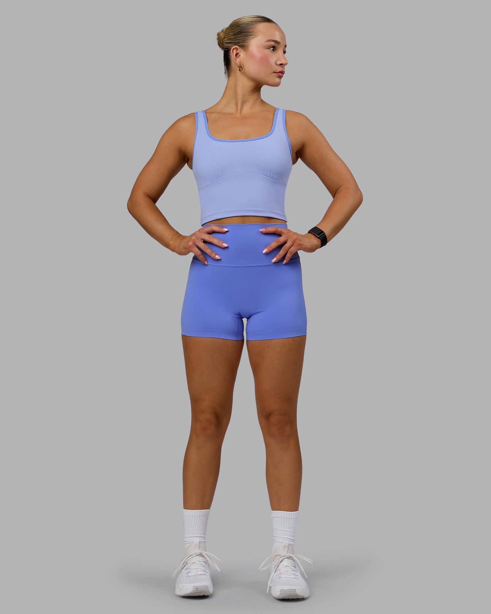 Elixir Ultra High-Rise 4" Short - Indulgent Blue