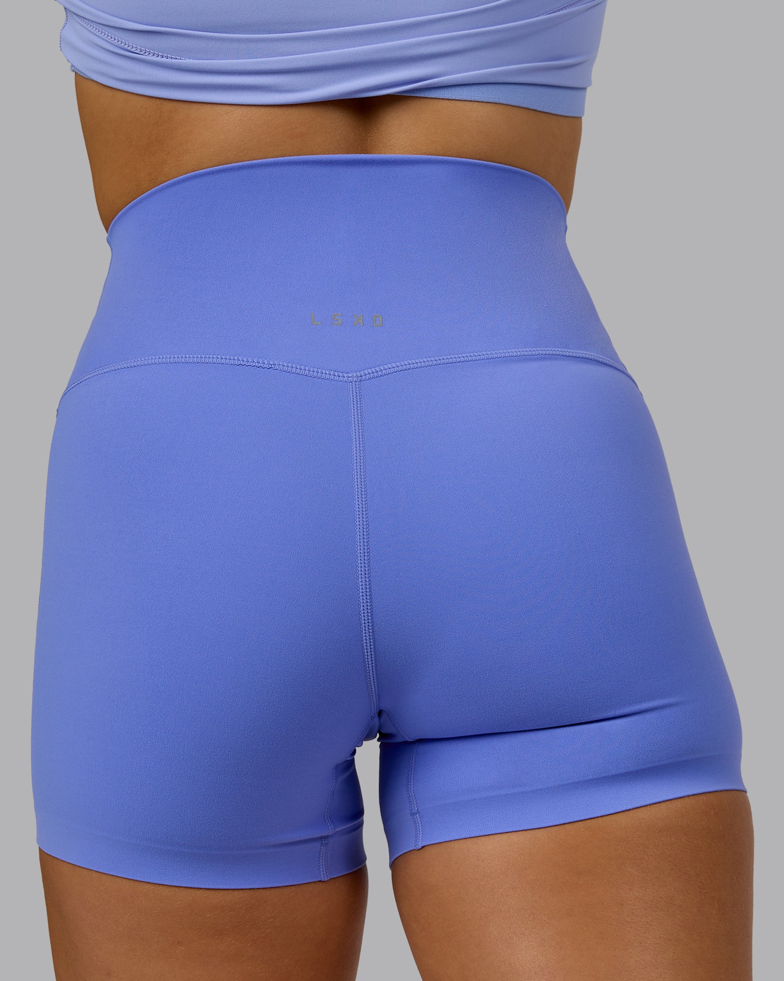 Elixir Ultra High-Rise 4" Short - Indulgent Blue