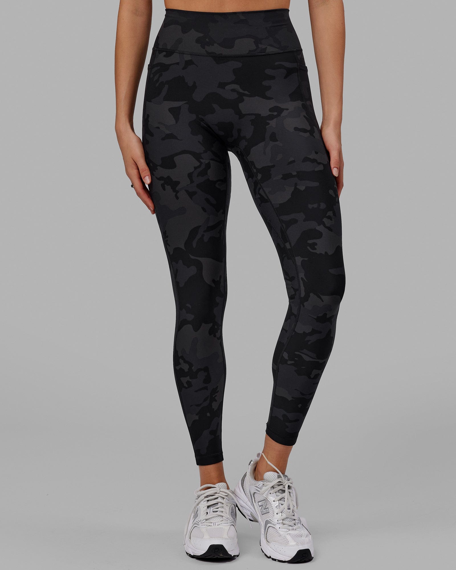 Fusion Ultra High-Rise Full Length Legging Pockets - Black Camo