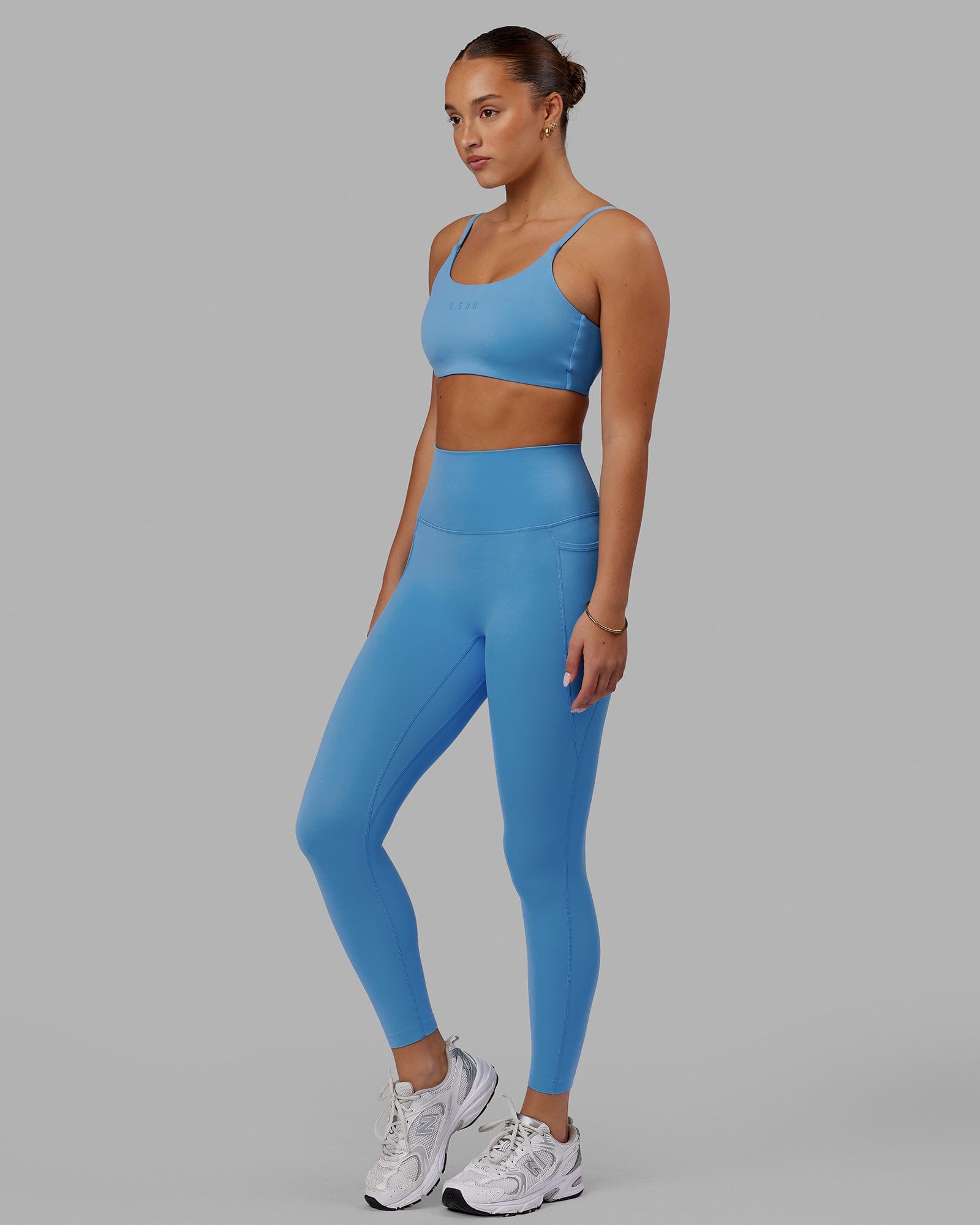 Elixir Ultra High-Rise 7/8 Legging Pockets - Azure Blue