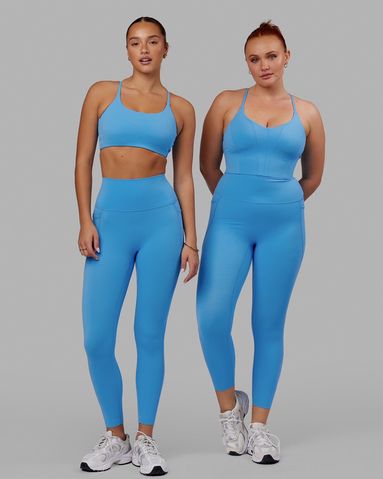 Elixir Ultra High-Rise 7/8 Legging Pockets - Azure Blue