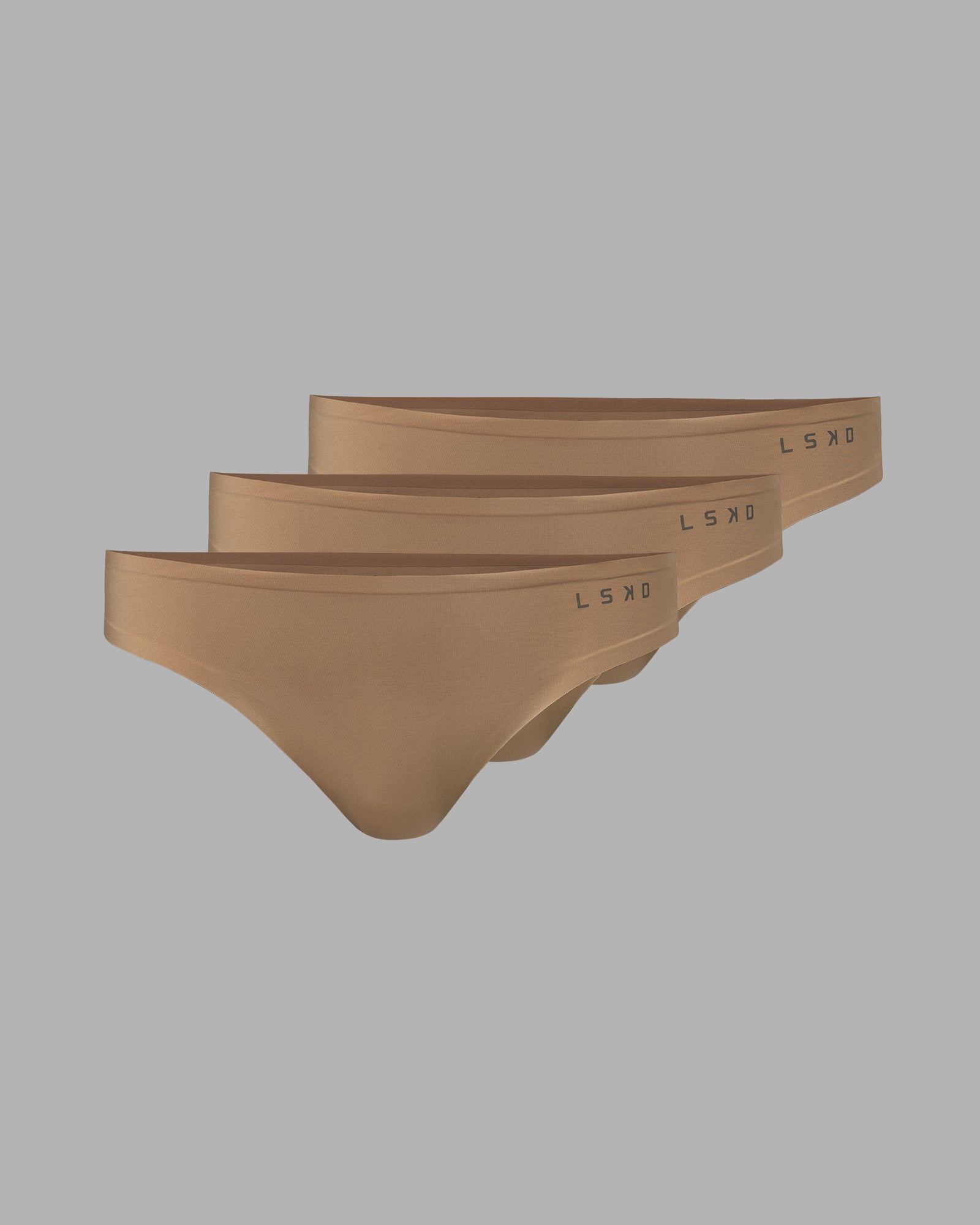 Seamless G-String 3 Pack - Latte