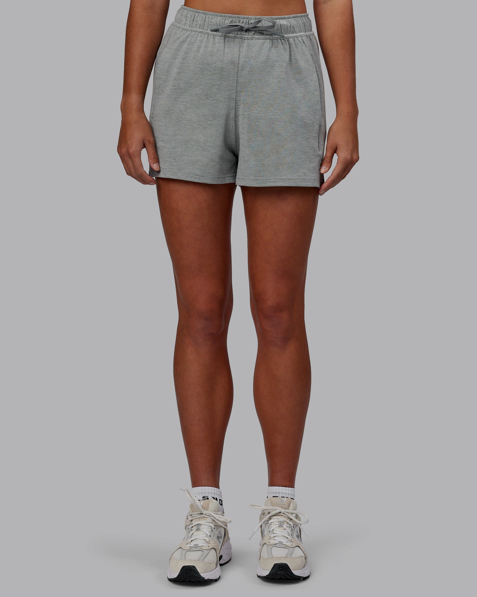 Restore CloudFLX Short - Light Grey Marl