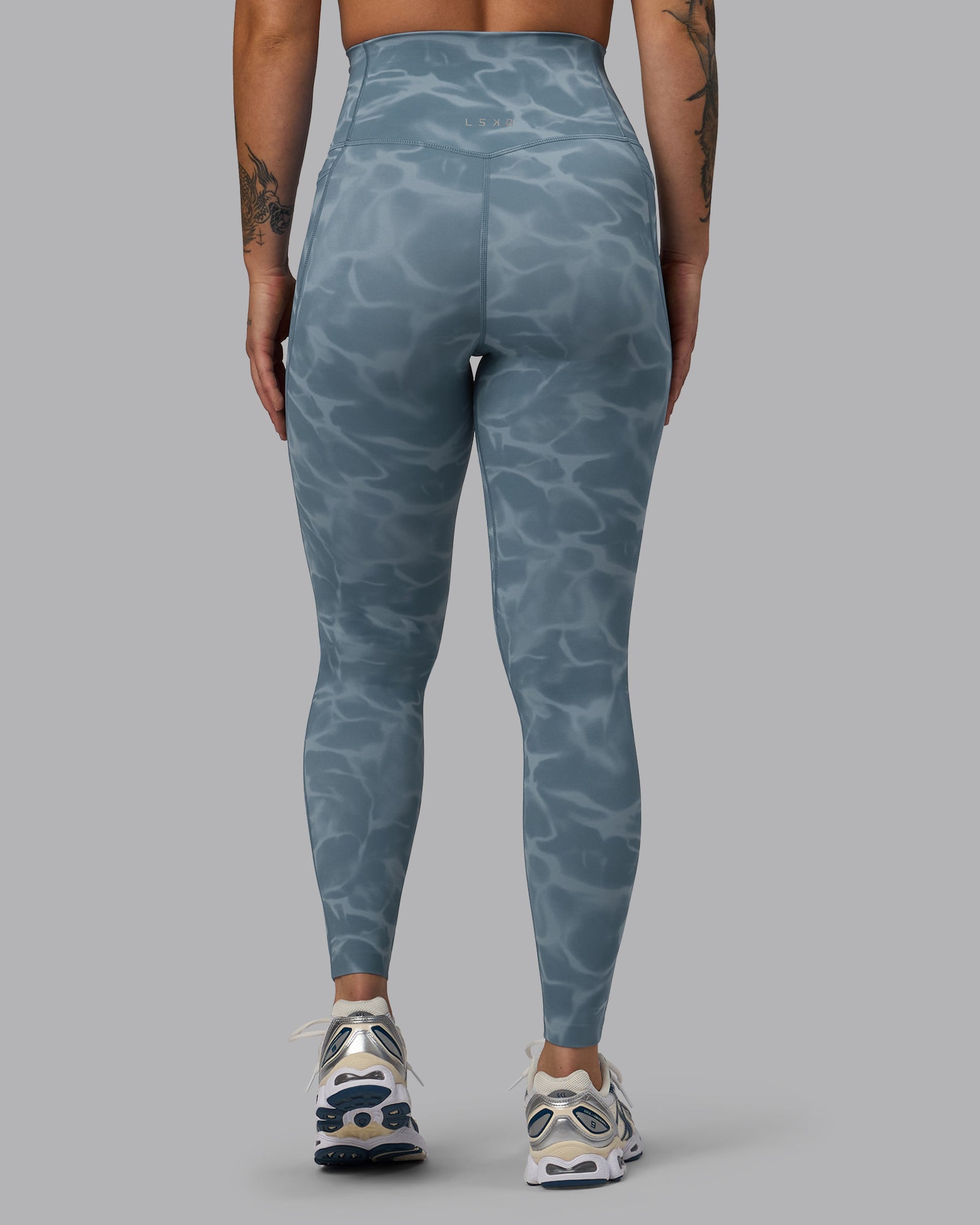 Elixir Ultra High-Rise Full Length Legging Pockets - Tranquil-Elemental Blue
