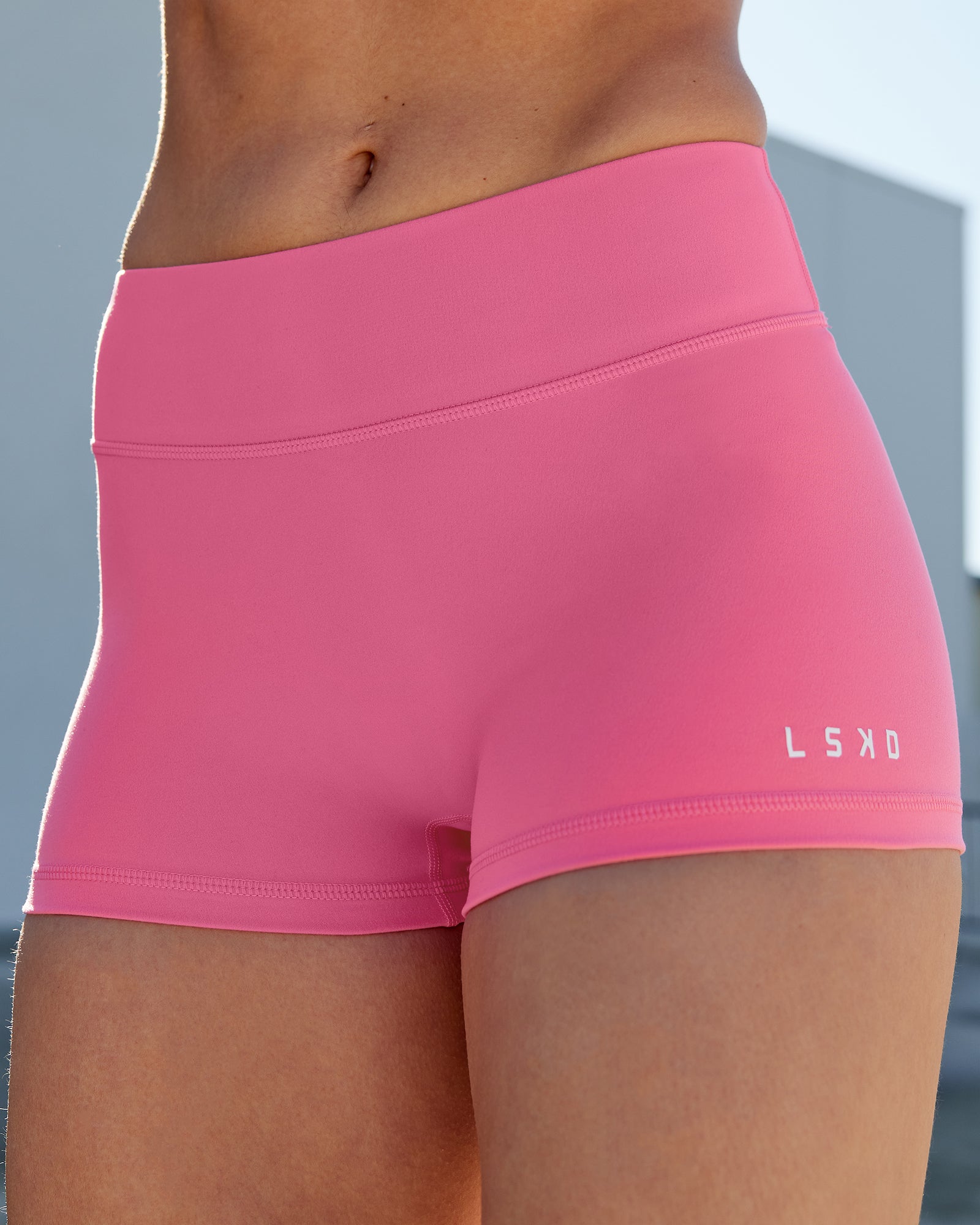RXD Low-Rise 2" Short - Carmine Rose