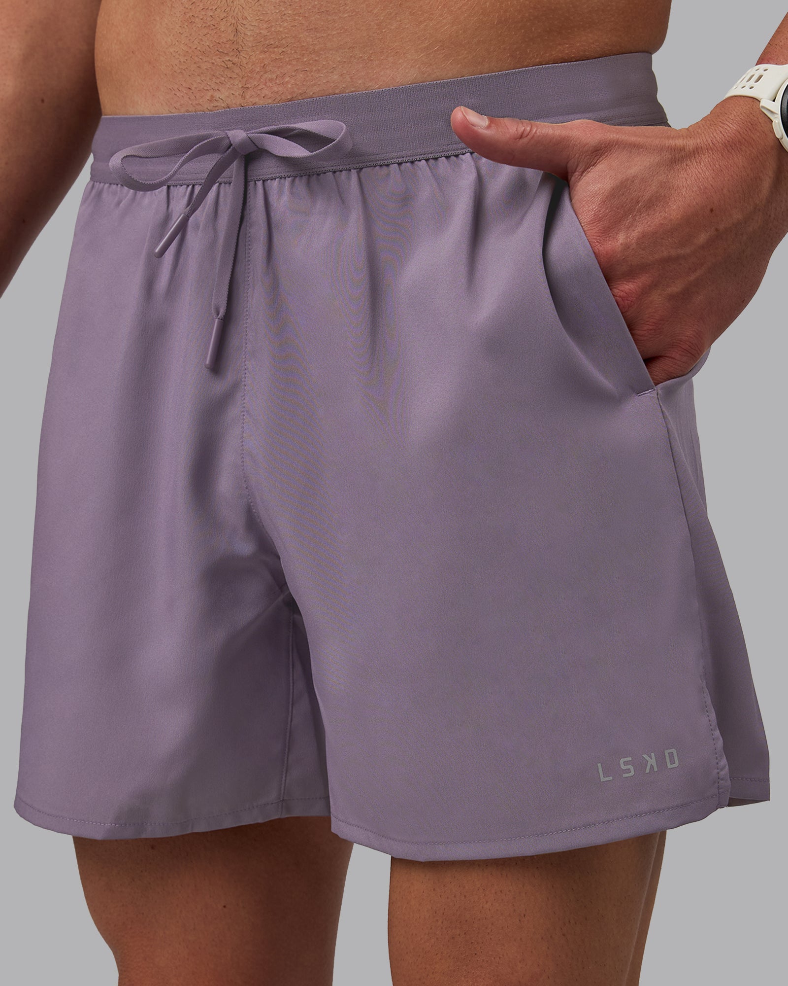 Pace 5" Lined Performance Short - Purple Sage