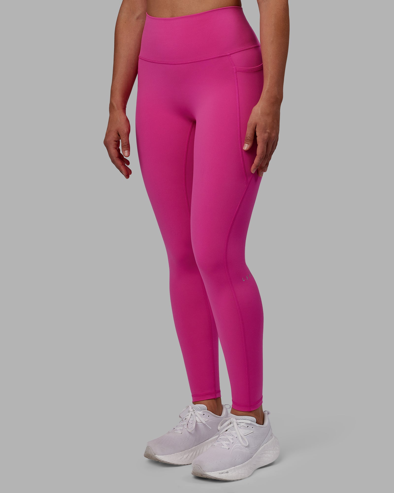 Fusion Ultra High-Rise Full Length Legging Pockets - Fuchsia Pink