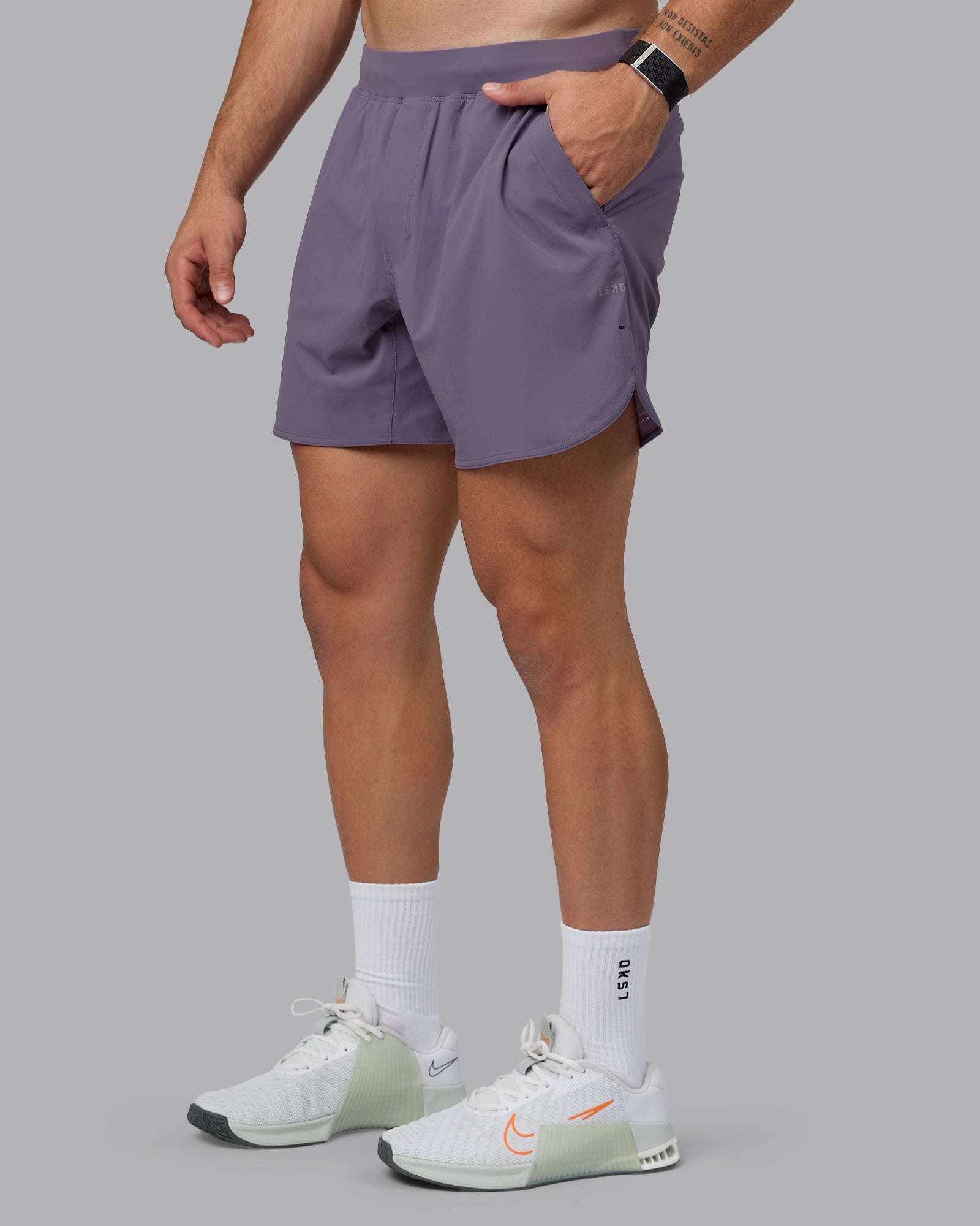 Lift Lined 6" Short - Purple Sage