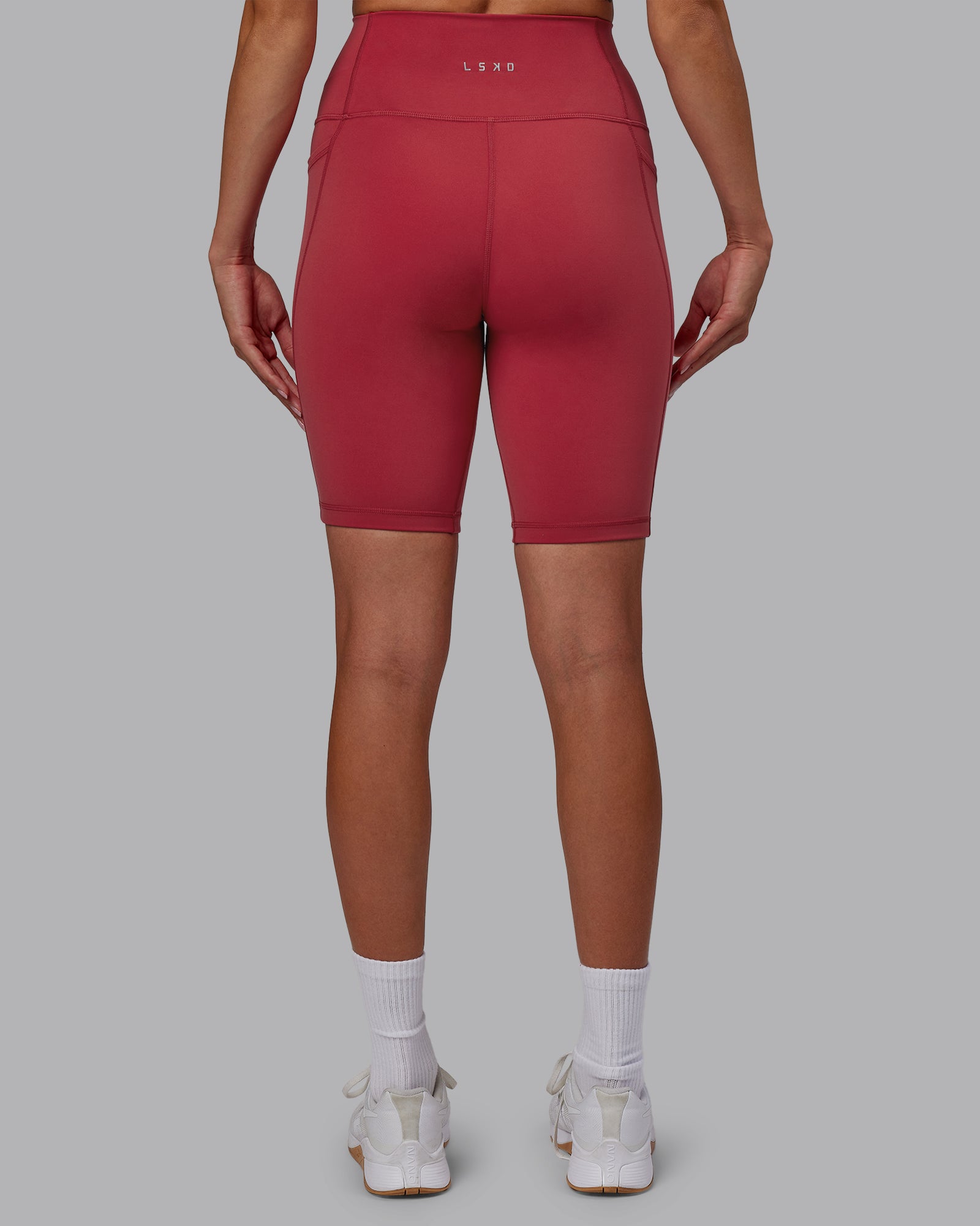 Fusion Ultra High-Rise 9" Short Pockets - Claret