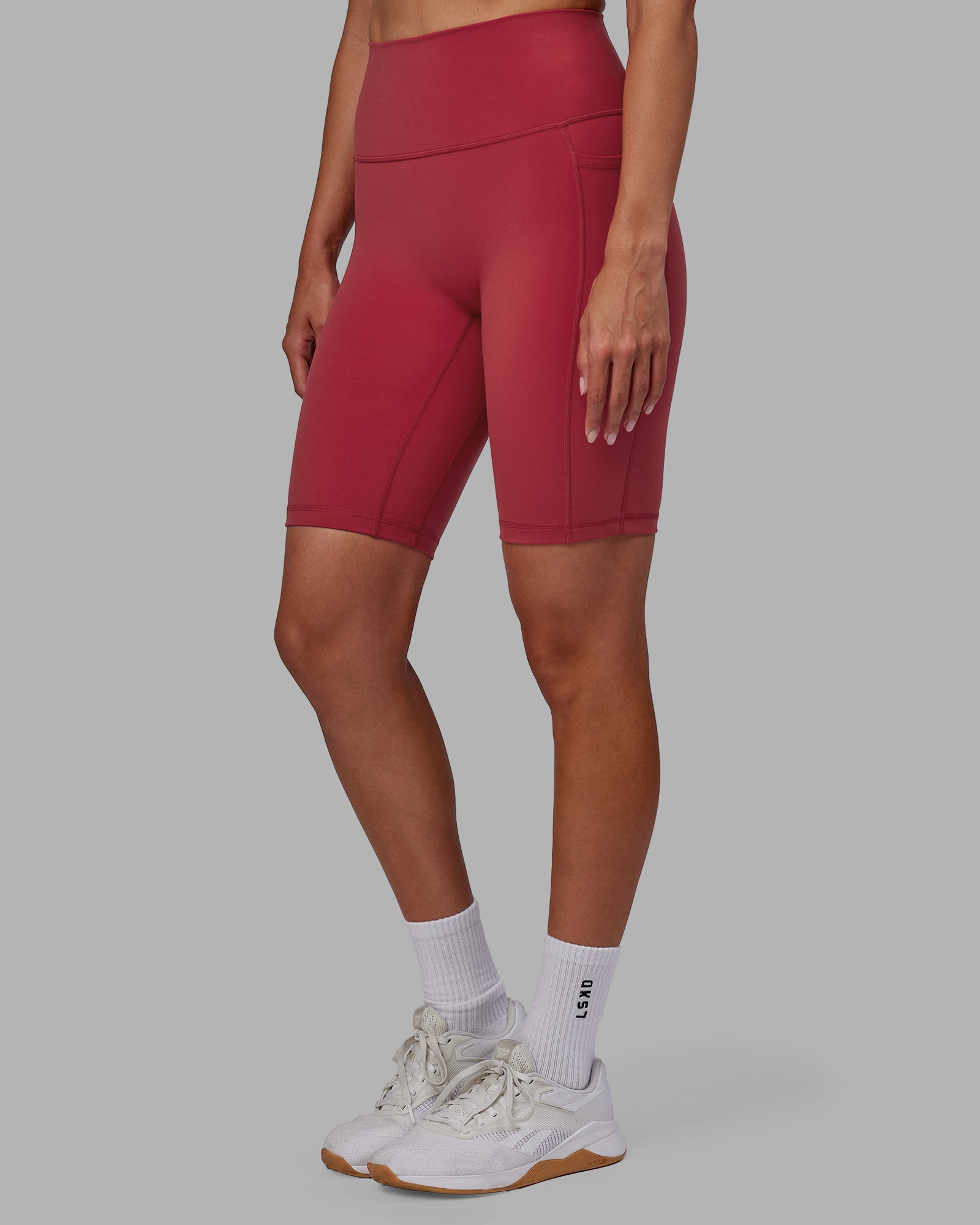 Fusion Ultra High-Rise 9" Short Pockets - Claret
