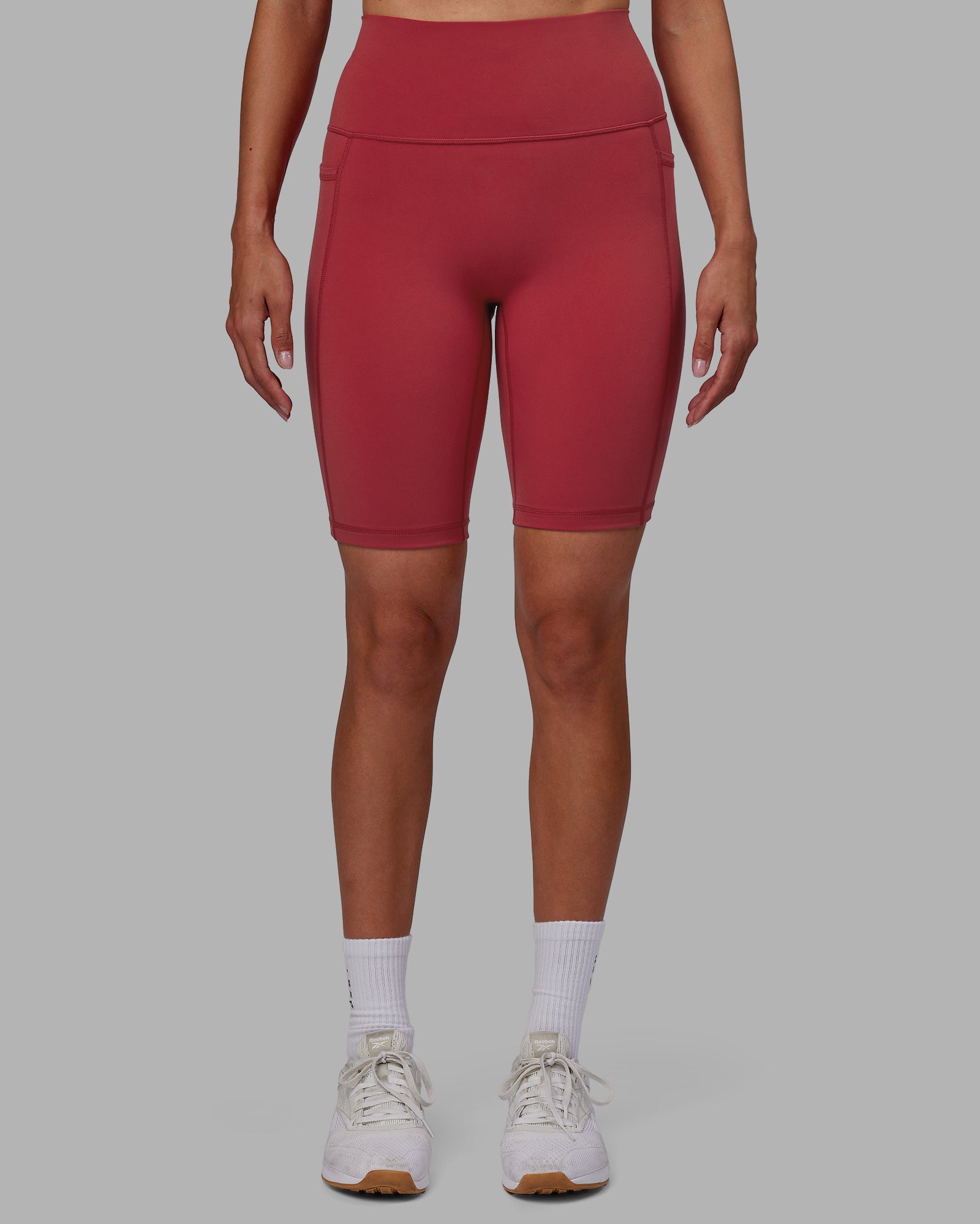 Fusion Ultra High-Rise 9" Short Pockets - Claret