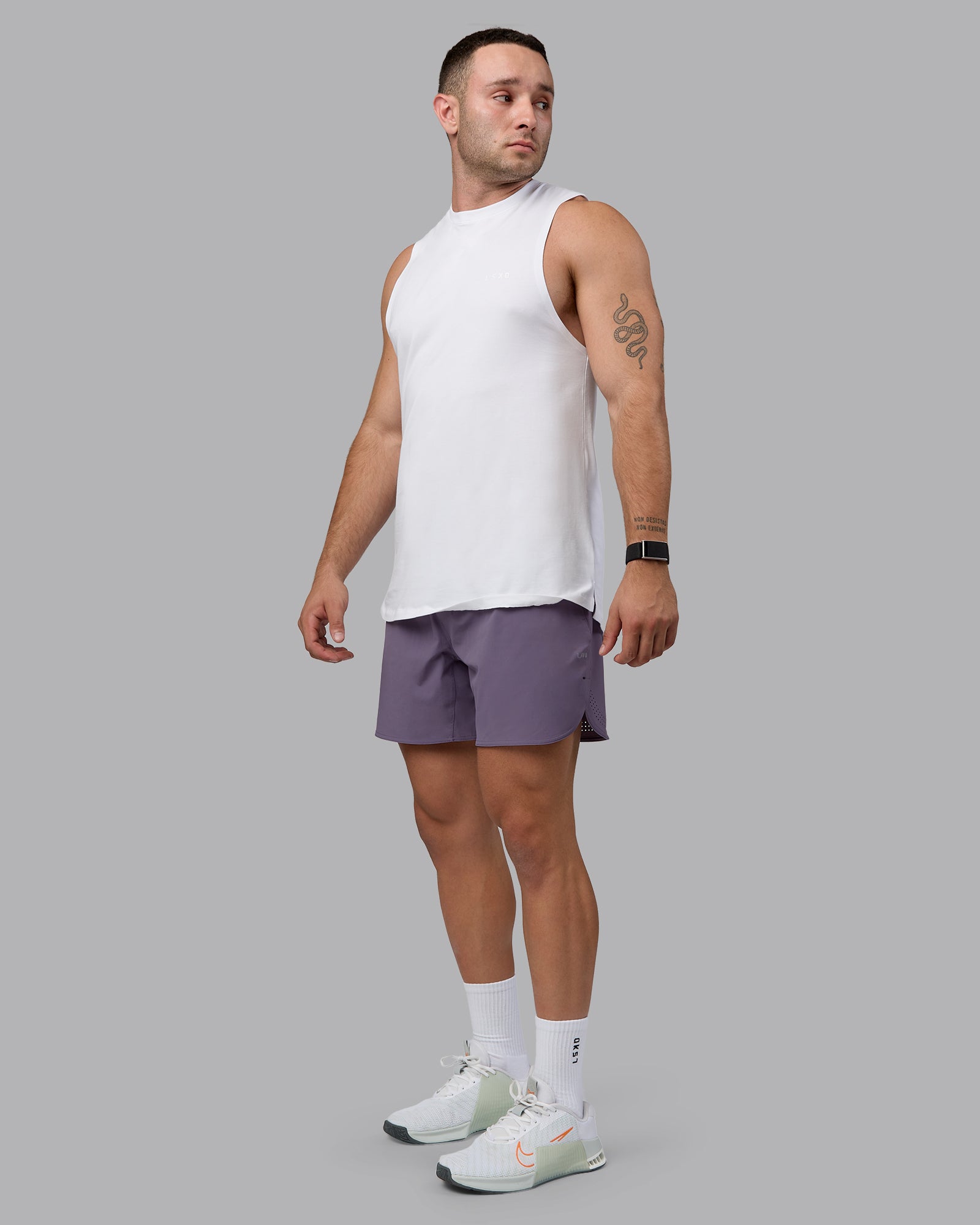 Lift 6" Short - Purple Sage