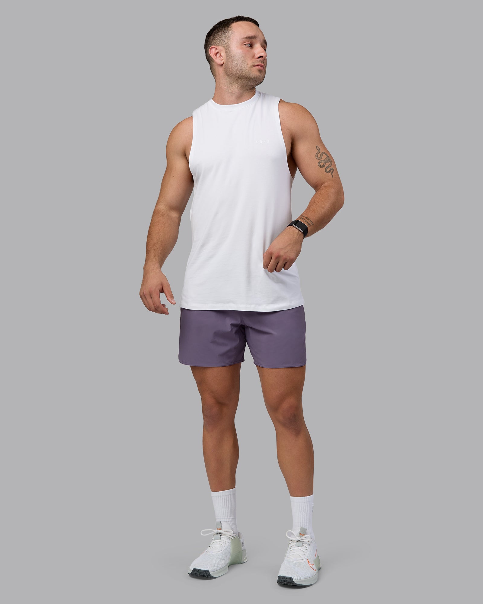 Lift 6" Short - Purple Sage