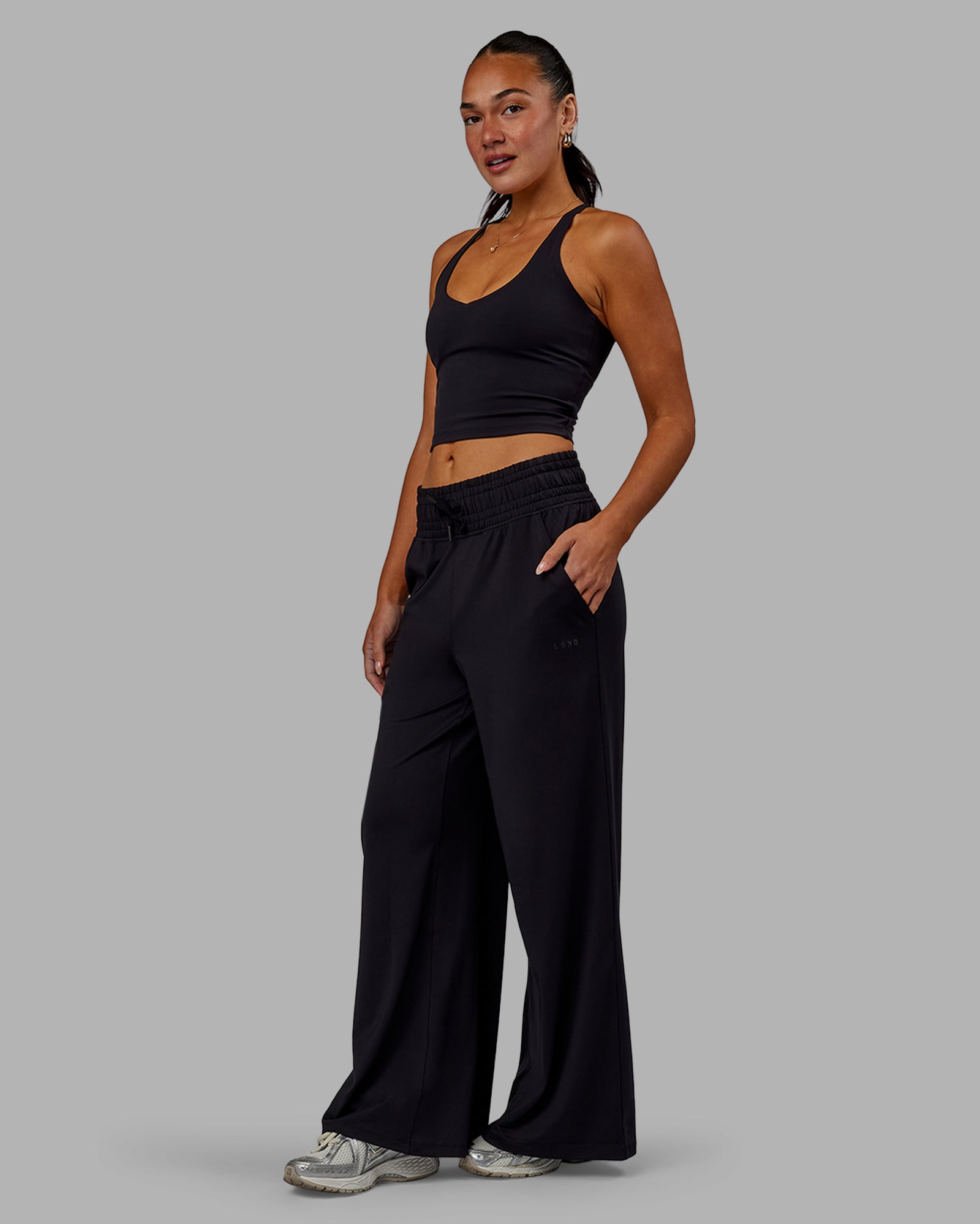 Restore CloudFLX Wide Leg Pant - Black