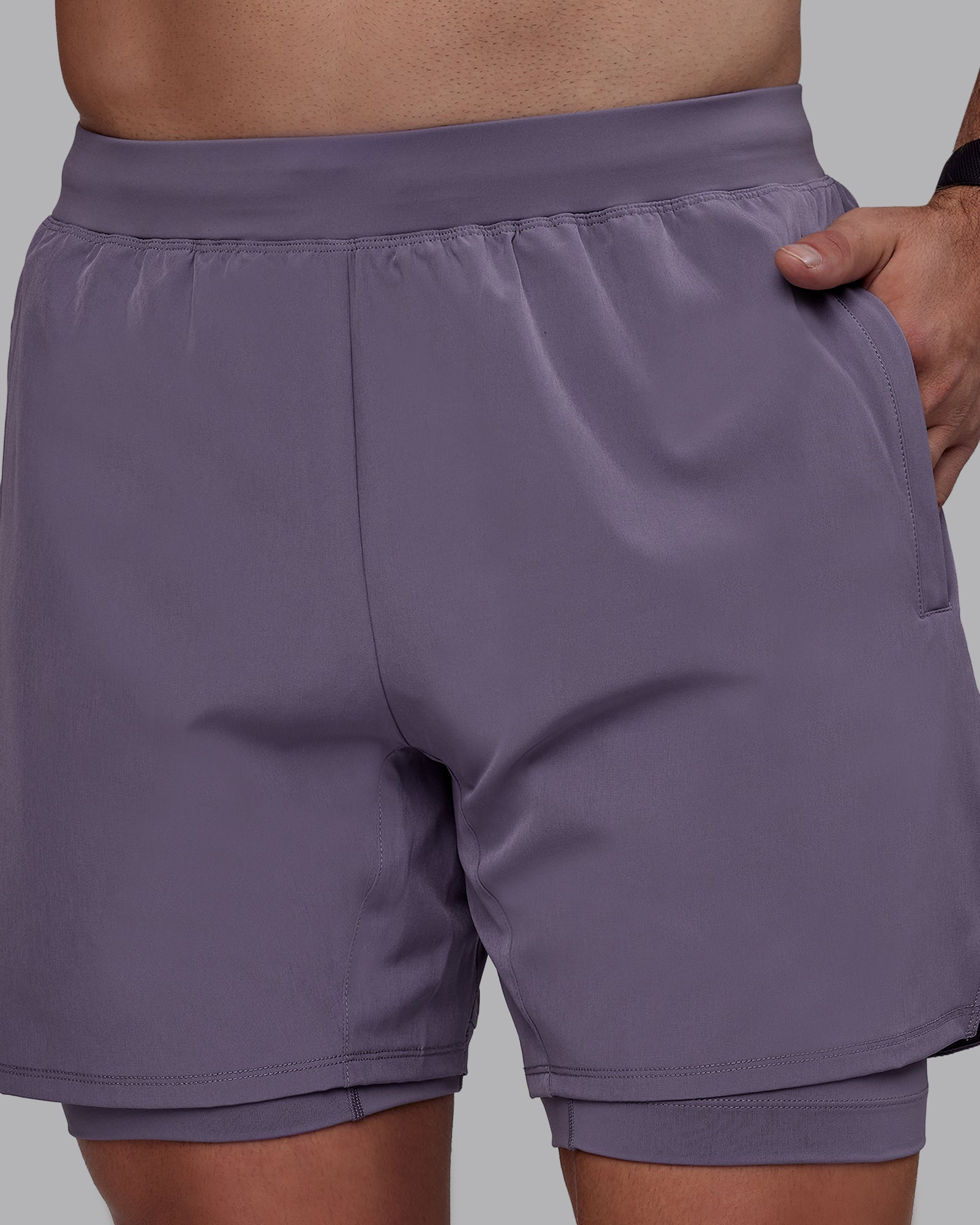 Challenger 6" Lined Performance Short - Purple Sage