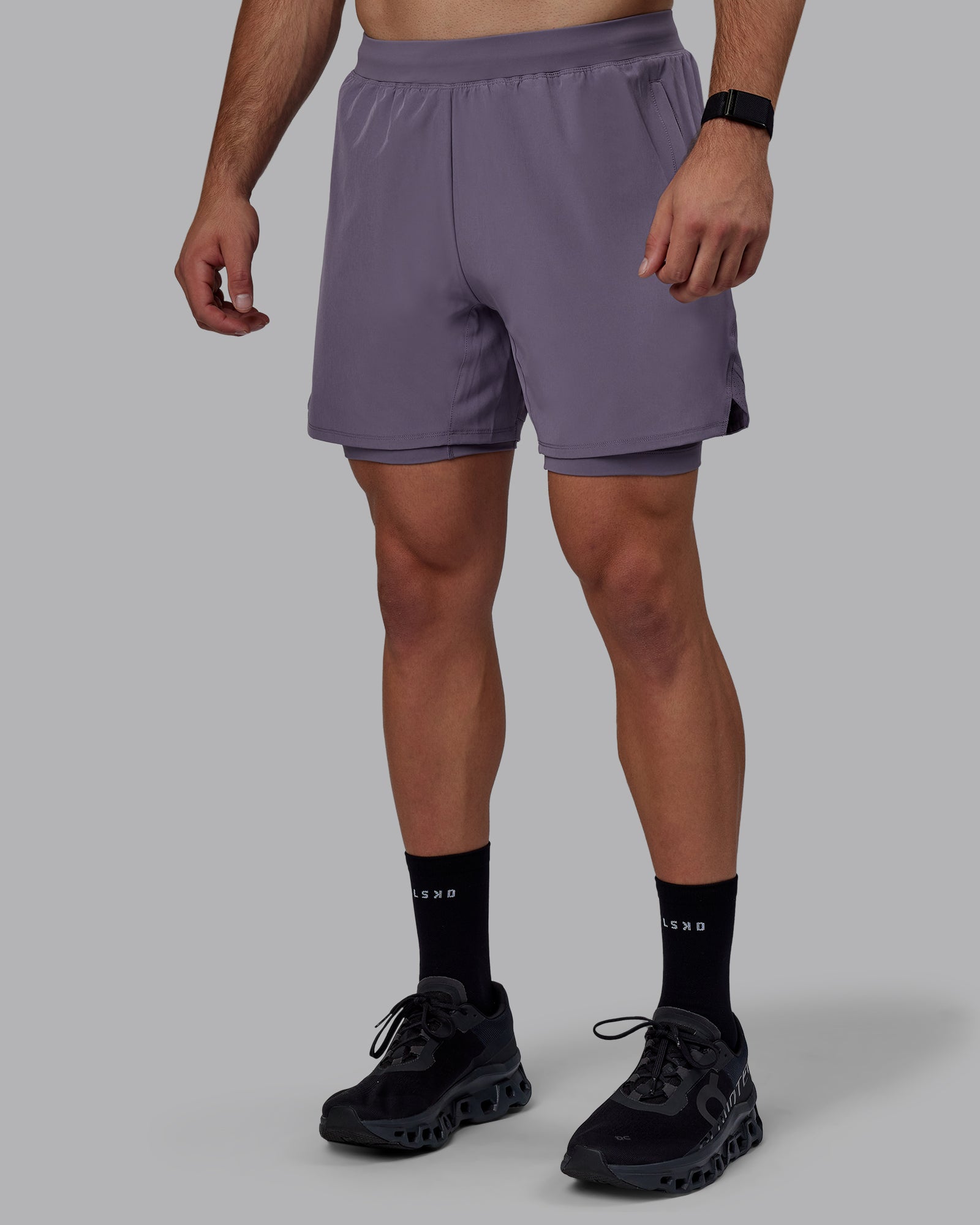 Challenger 6" Lined Performance Short - Purple Sage