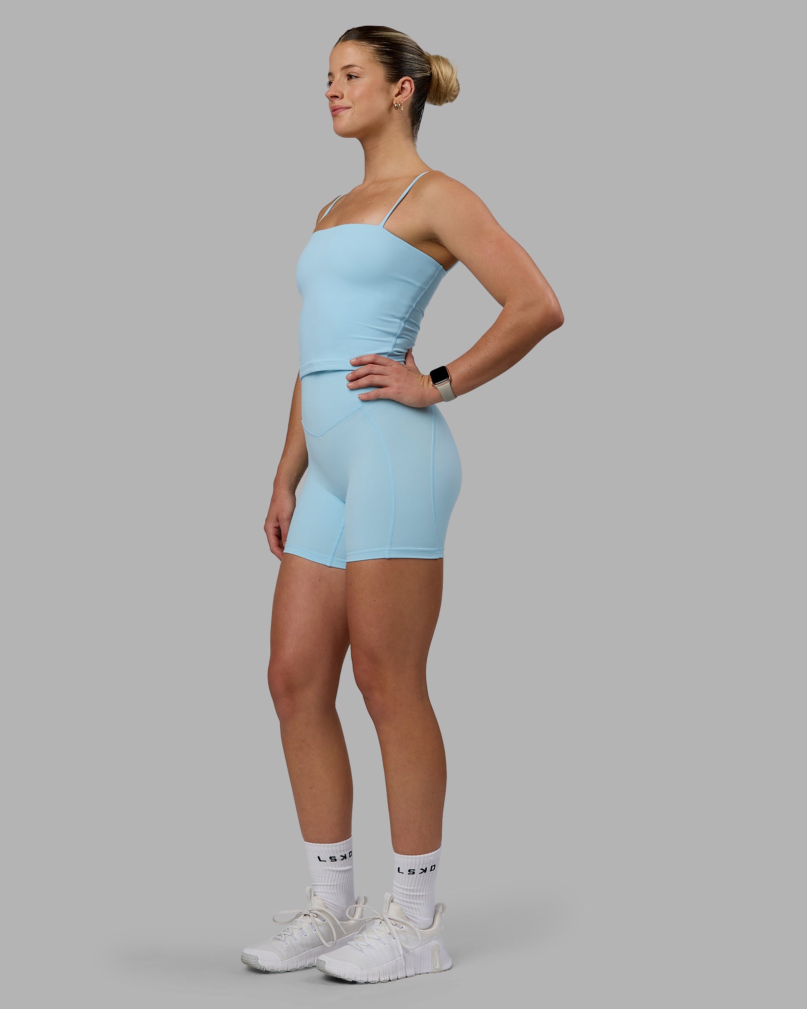 Blaze Ultra High-Rise 6" Short - Crystal Blue