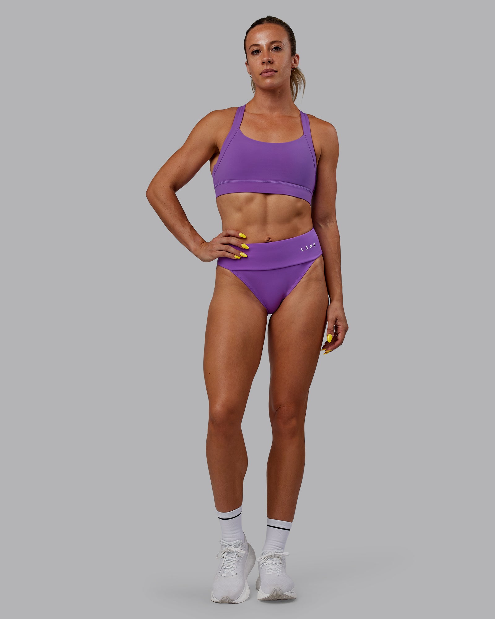 Elevate Sprinting Brief - Purple Swirl