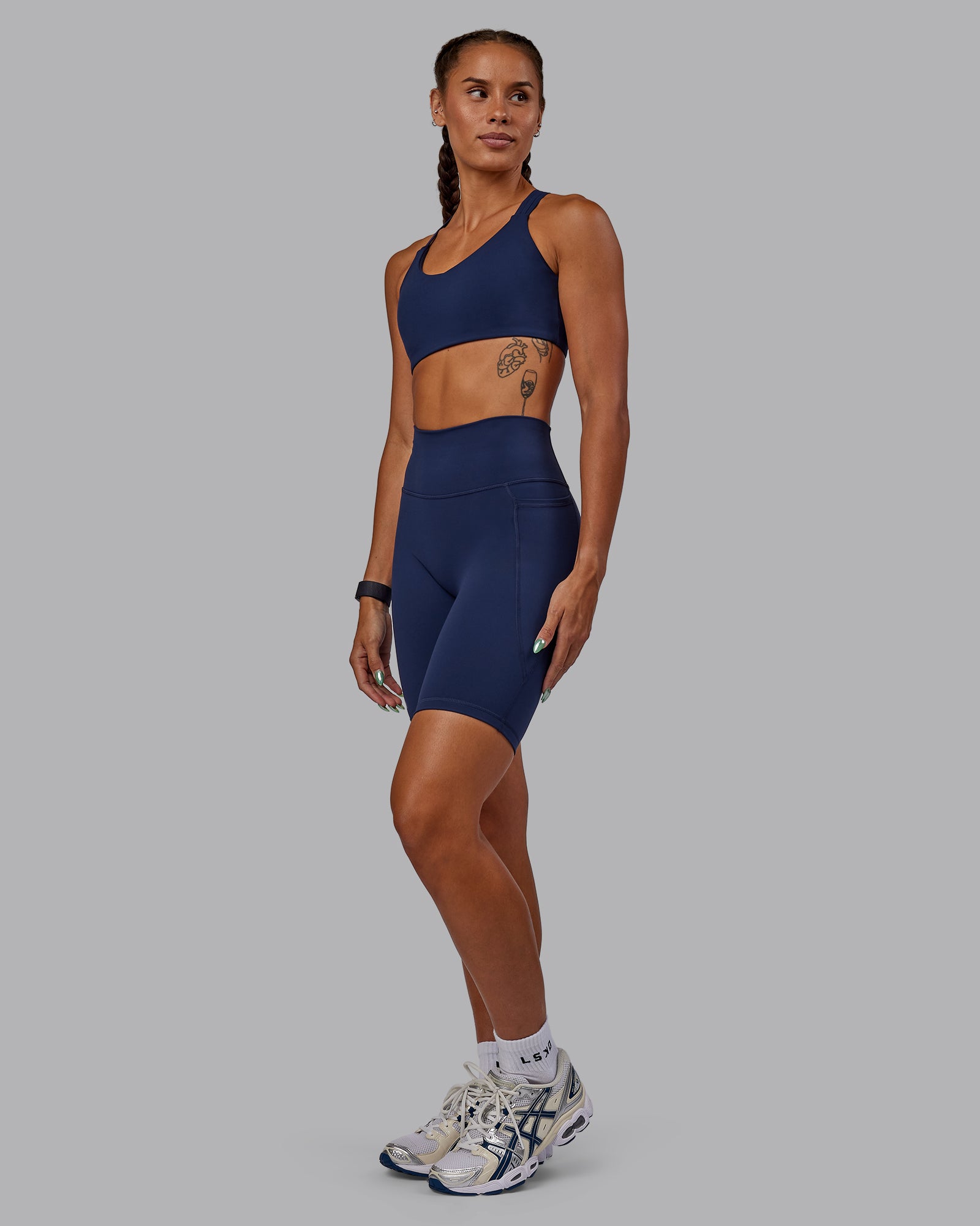 Fusion Ultra High-Rise 9" Short Pockets - Future Navy