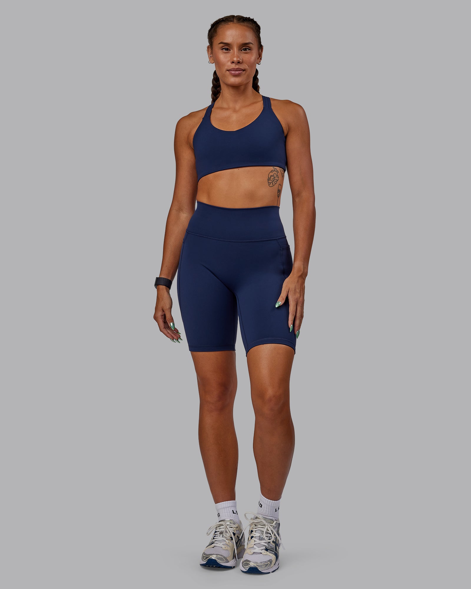 Fusion Ultra High-Rise 9" Short Pockets - Future Navy