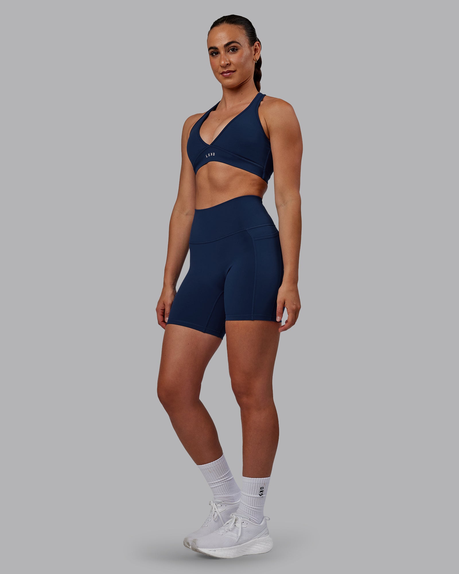 Fusion Ultra High-Rise 6" Short Pockets - Future Navy