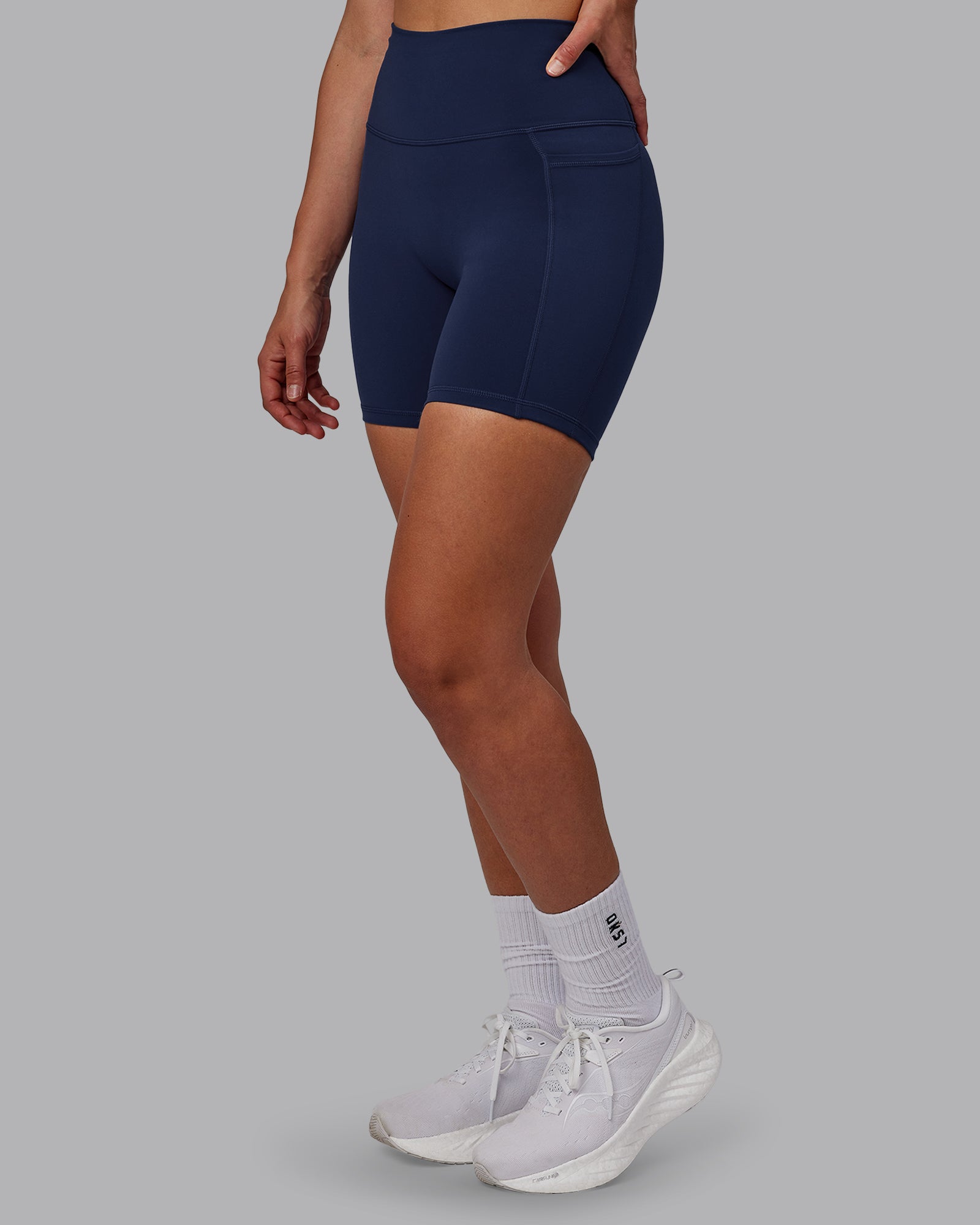Fusion Ultra High-Rise 6" Short Pockets - Future Navy