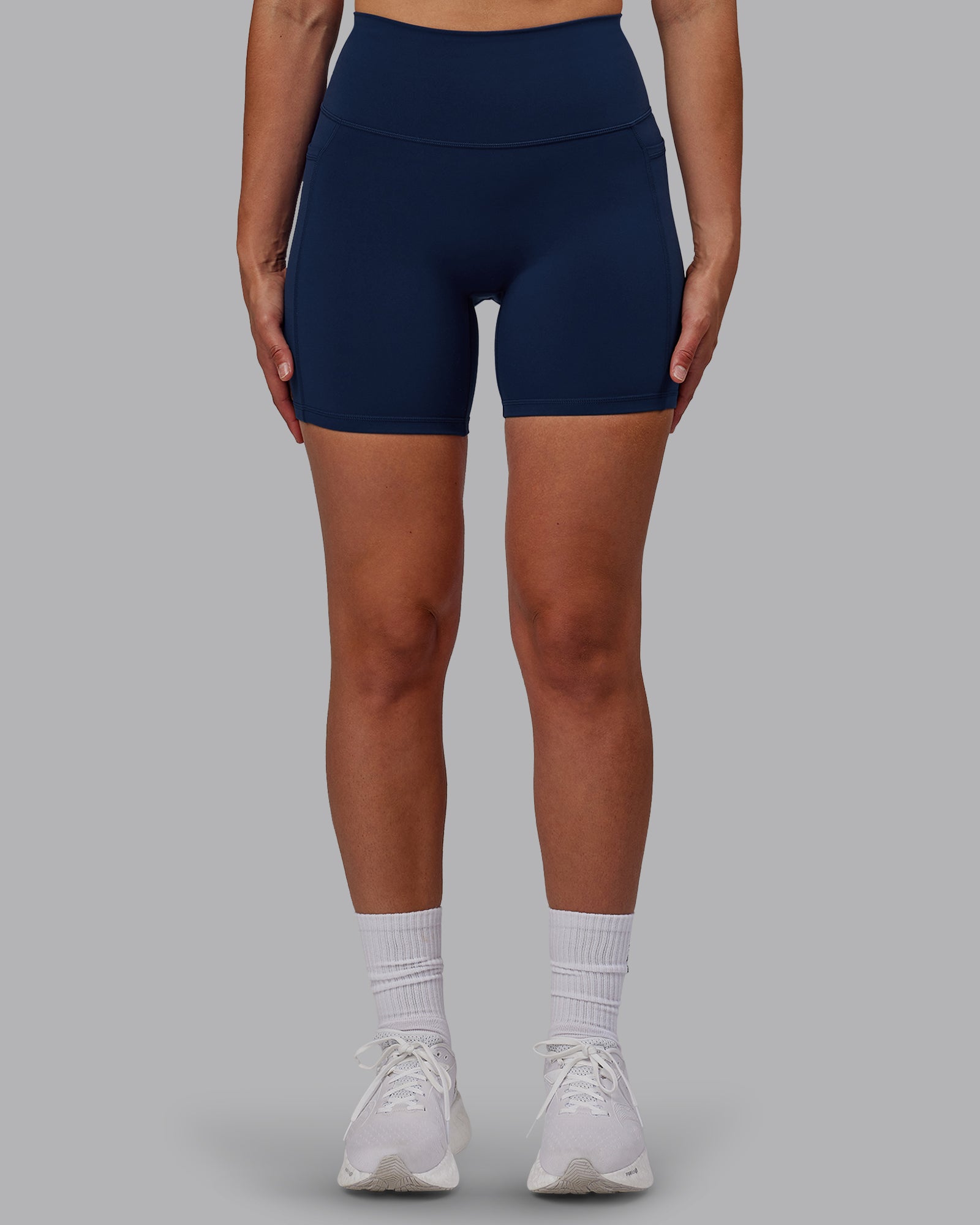 Fusion Ultra High-Rise 6" Short Pockets - Future Navy
