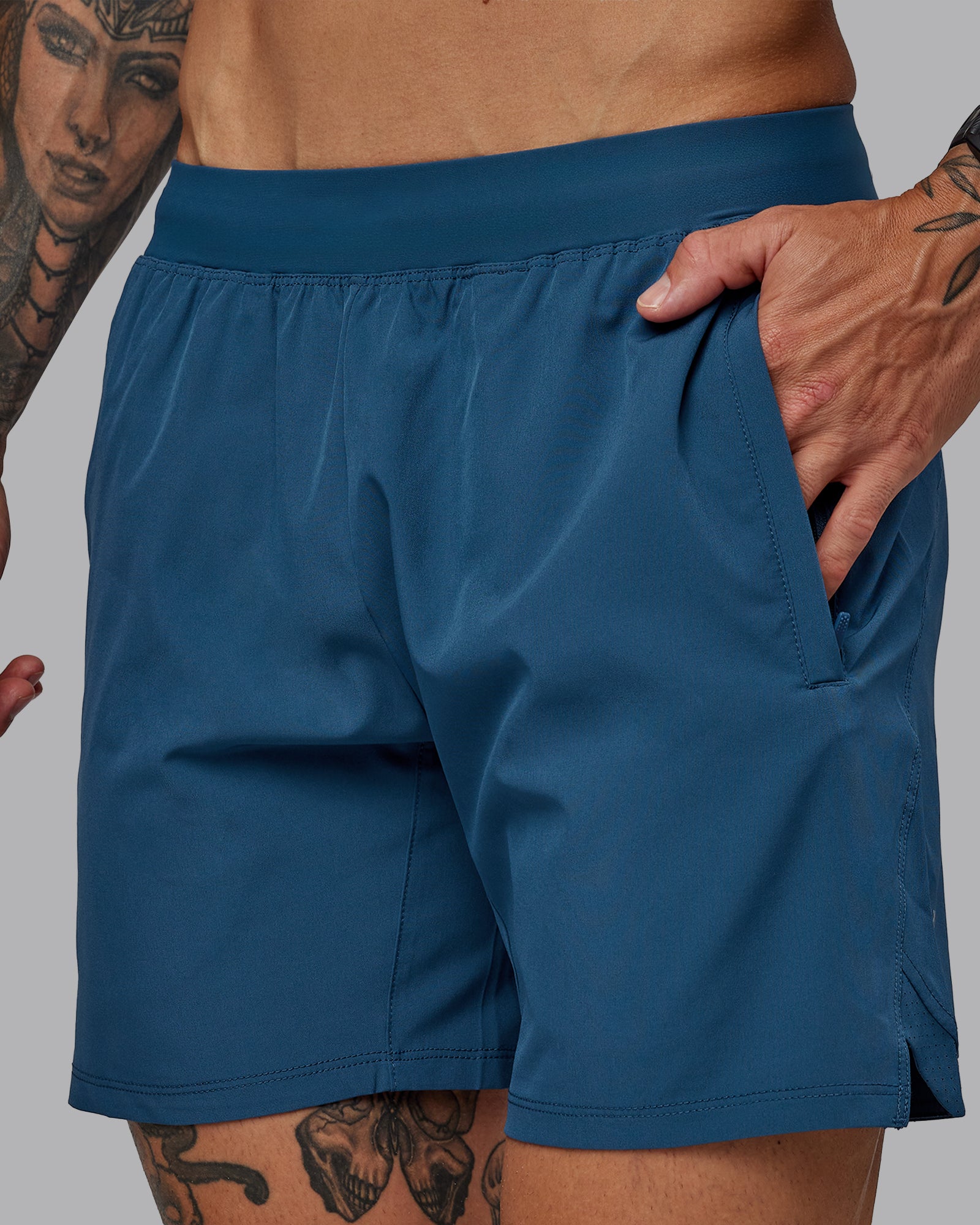 Challenger 6" Performance Short - Indigo