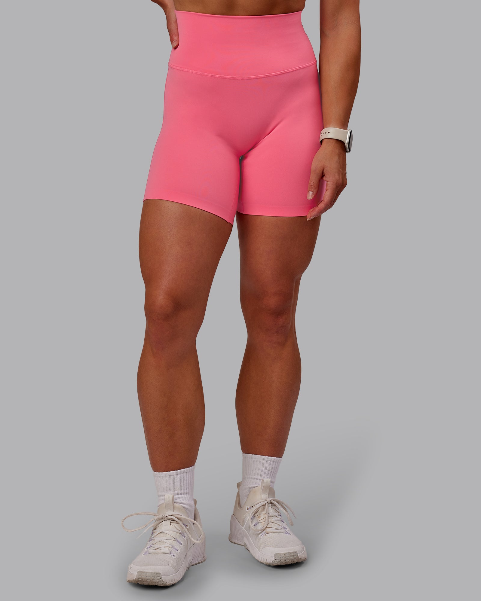 Elixir Ultra High-Rise 6" Short - Pink Lemonade