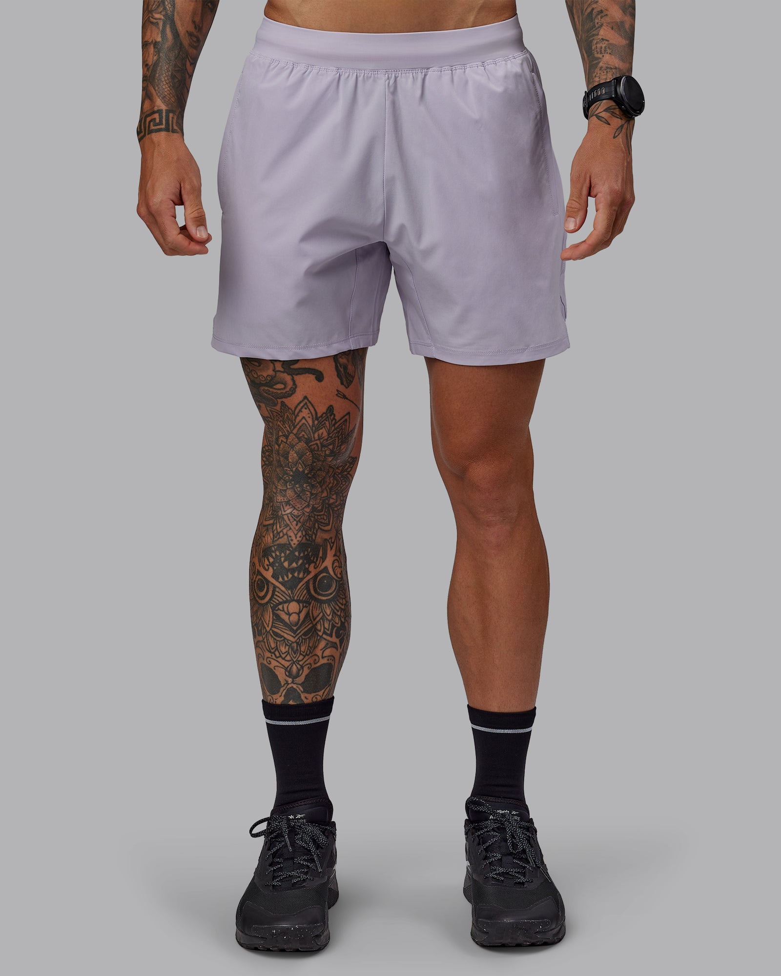 Challenger 6" Performance Short - Galactic Lilac